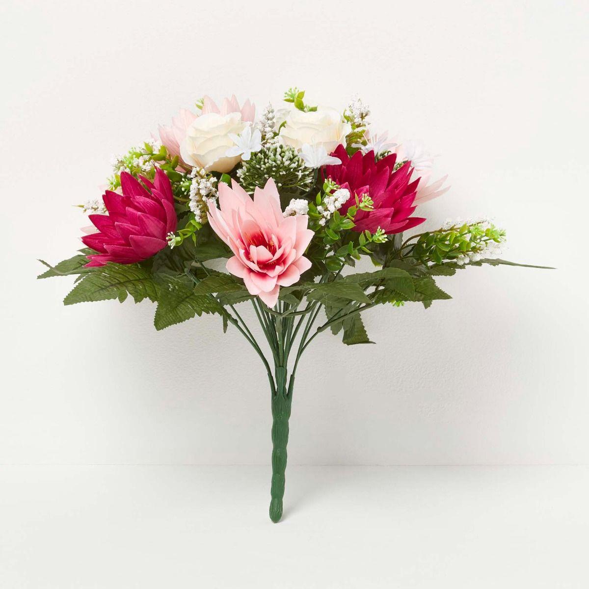 Artificial Fake Flowers Bouquet Arrangement Home Wedding Party Garden-Decor - Picture 35 of 38