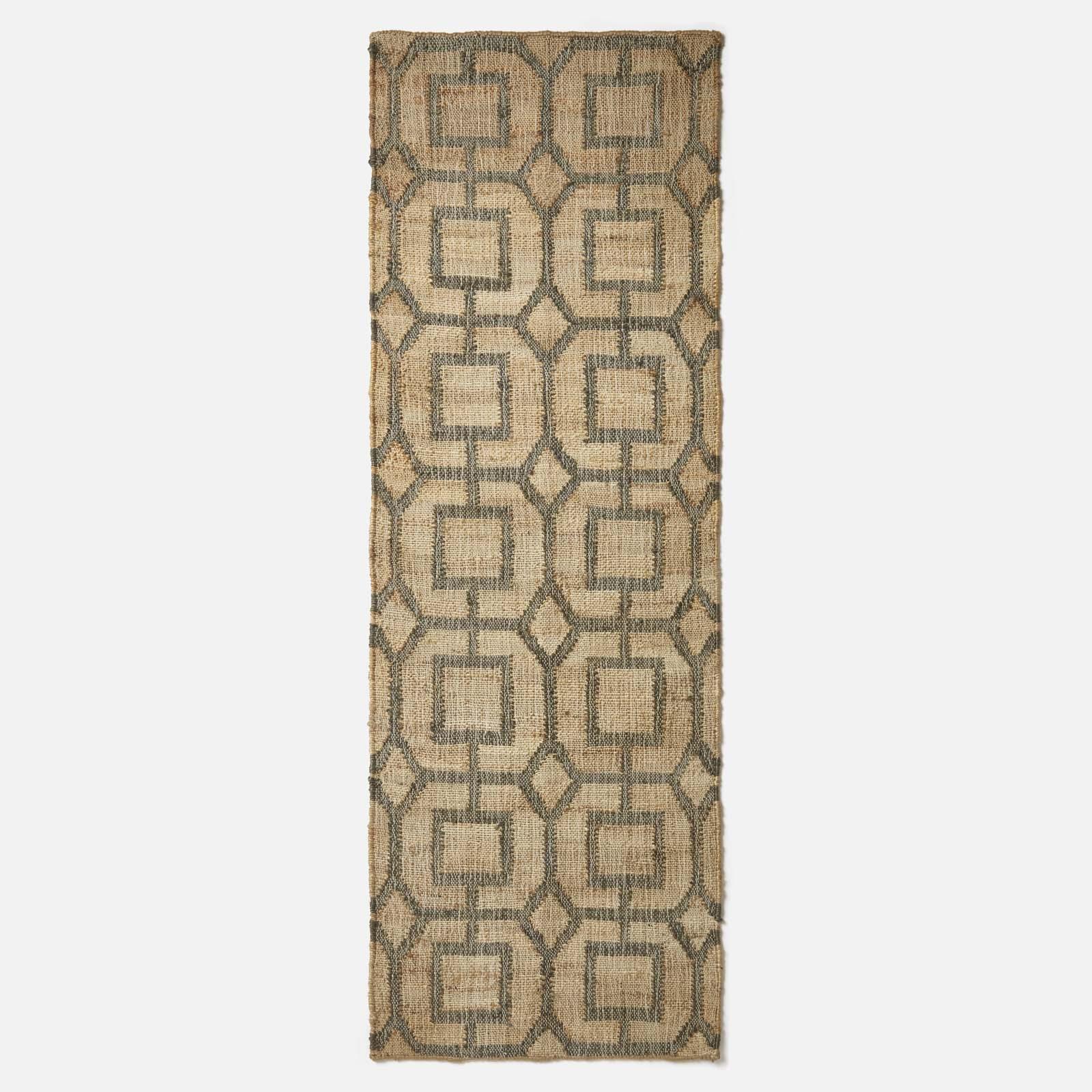 Hand Woven Multi Coloured Rugs and Hall Runners in Decorative Geometric Pattern - Picture 18 of 51