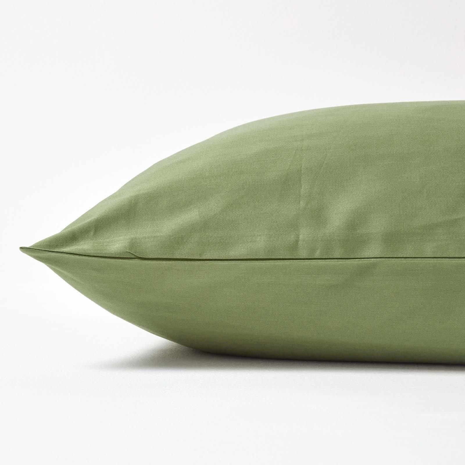 100% Organic Cotton Continental Pillowcase, 400 TC 600 Thread Count Equivalent - Picture 26 of 36