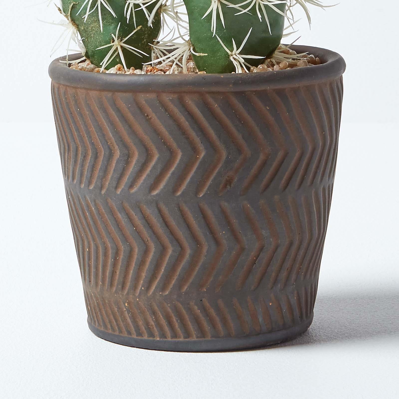 Artificial Succulent Plant Cactus/Cacti in Decorative Pot For Home/Office Décor - Picture 174 of 200