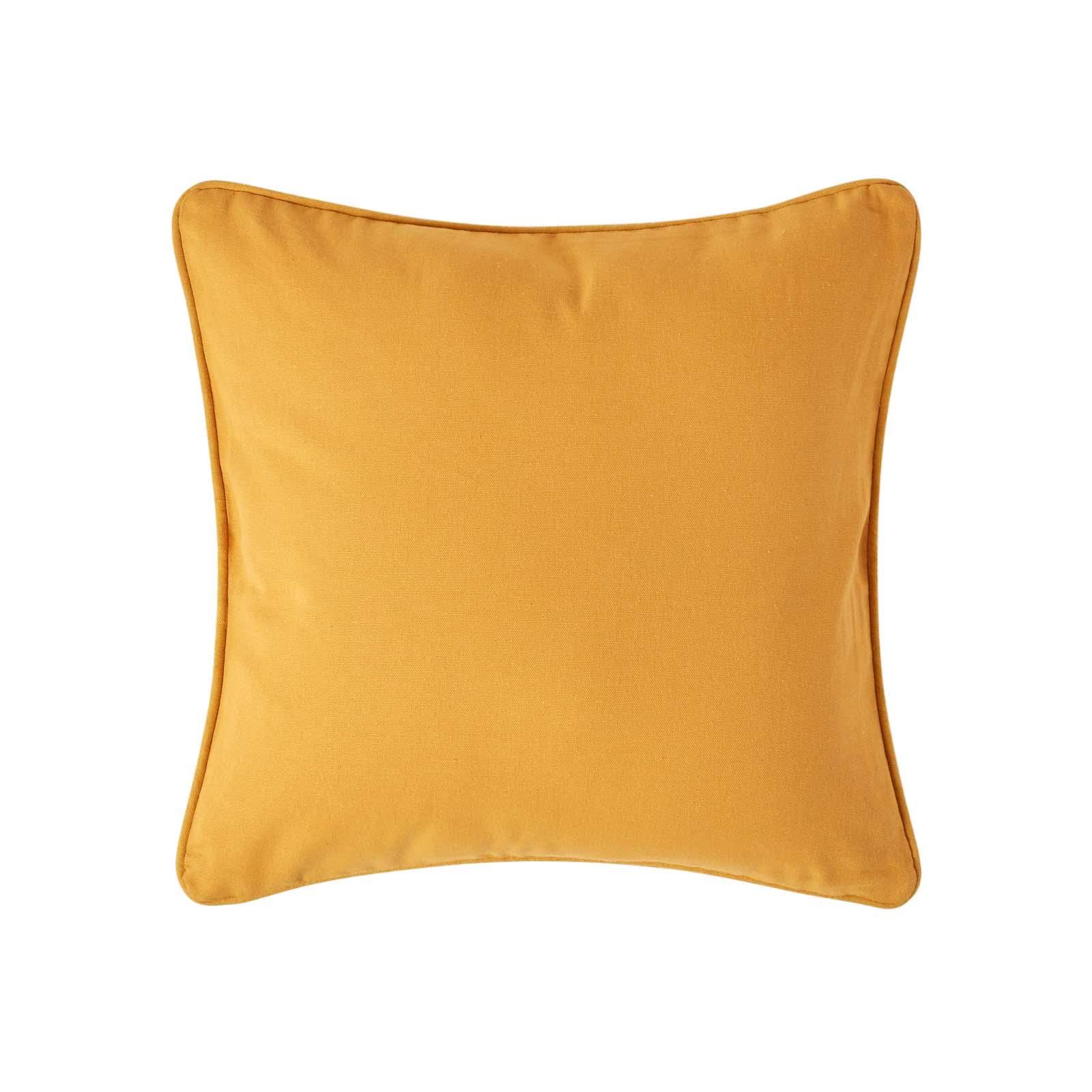 Homescapes 100 Cotton Plain Cushion Covers Square Rectangular Washable