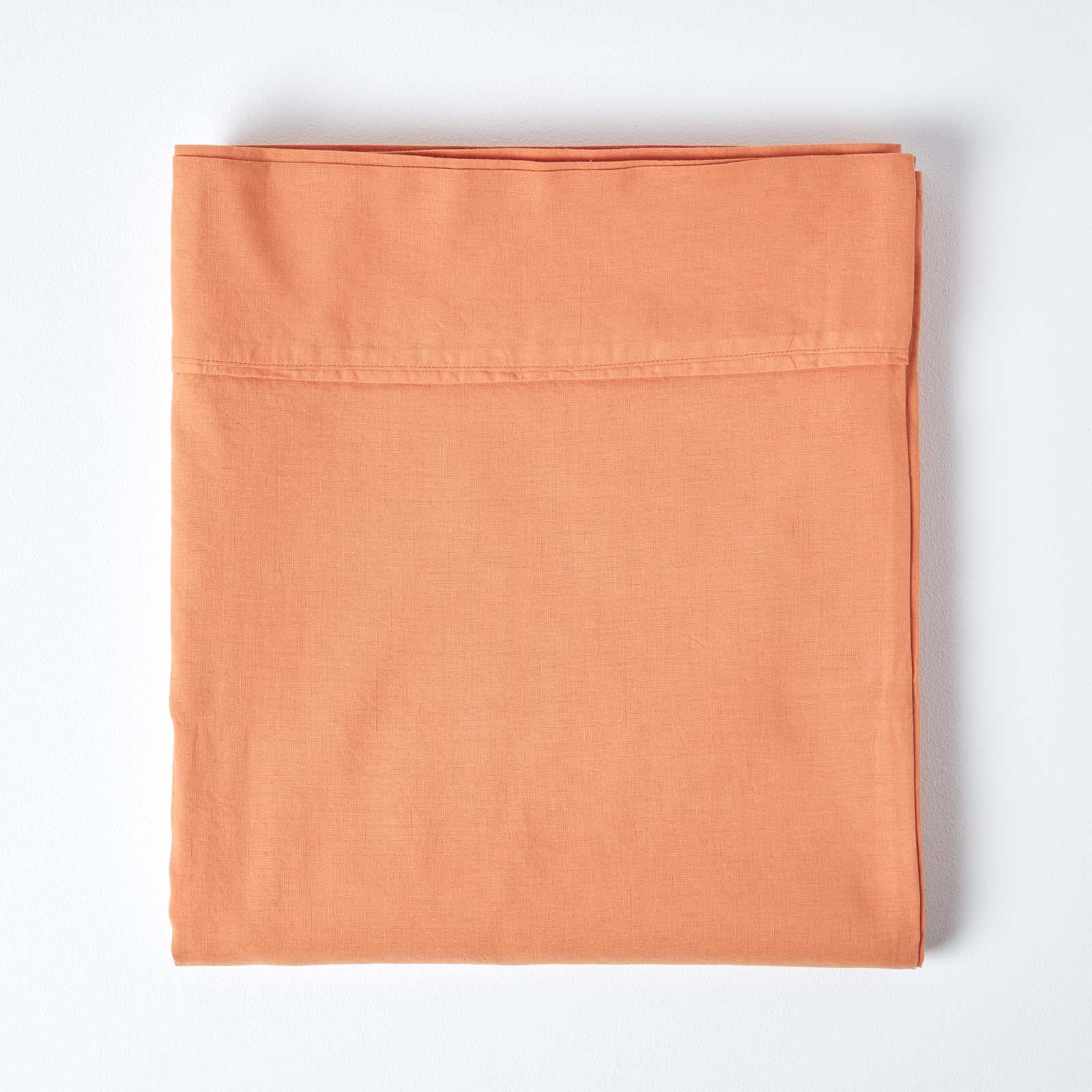 Luxury Soft Linen Plain Flat Sheet Single, Double, King, Super King - Picture 3 of 31