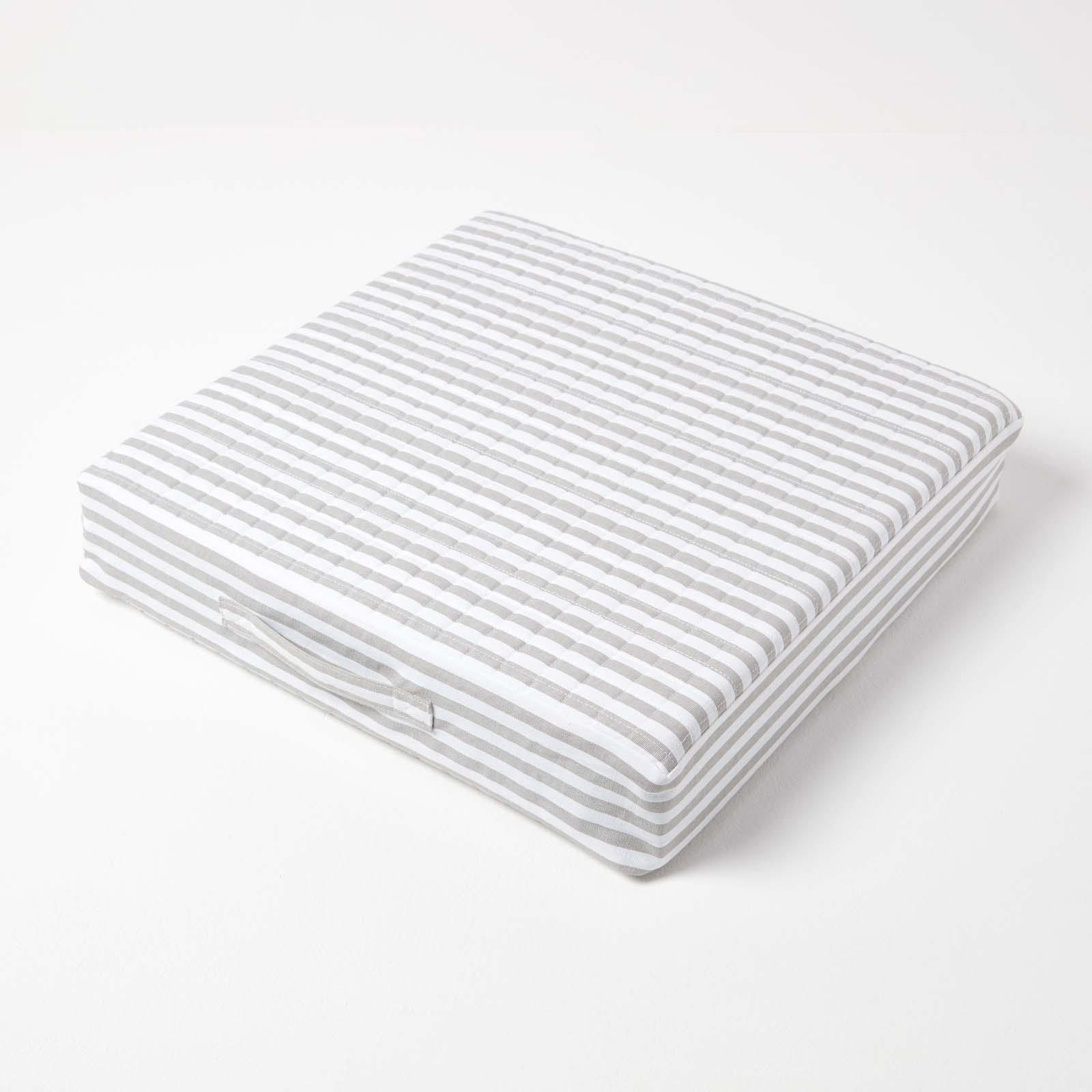 Quilted Armchair Booster Cushion with Removable Cover Firm Orthopaedic Foam - Picture 22 of 43