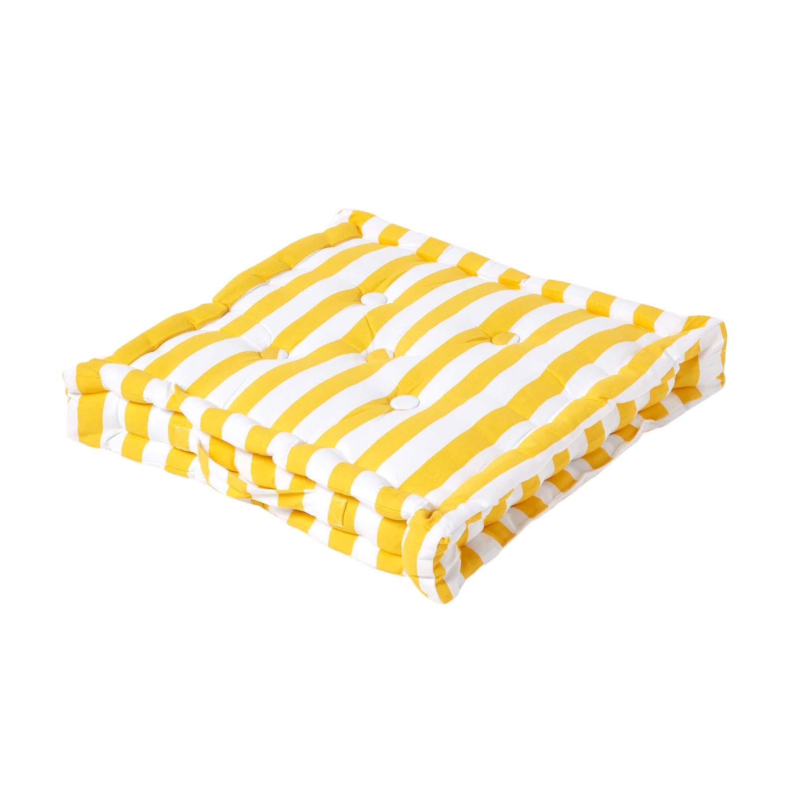 Thick & Thin Stripe Floor Cushion Seat Pad Riser Dining Chair Booster Cushion - Picture 50 of 55