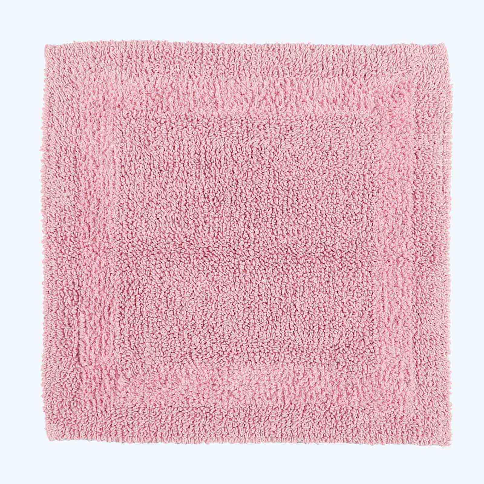 100% Cotton Luxury Reversible Square Shower Mat 50x50cm - Thick, Soft, Non-Slip - Picture 12 of 90