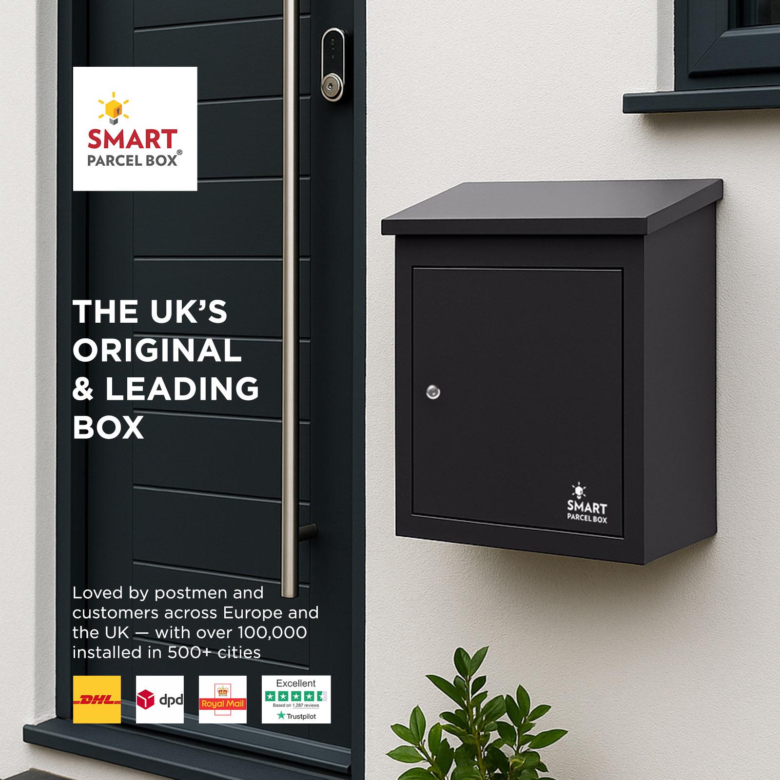 Medium Parcel Delivery Drop Box Lockable Home Storage Letter Post Box - Picture 3 of 64