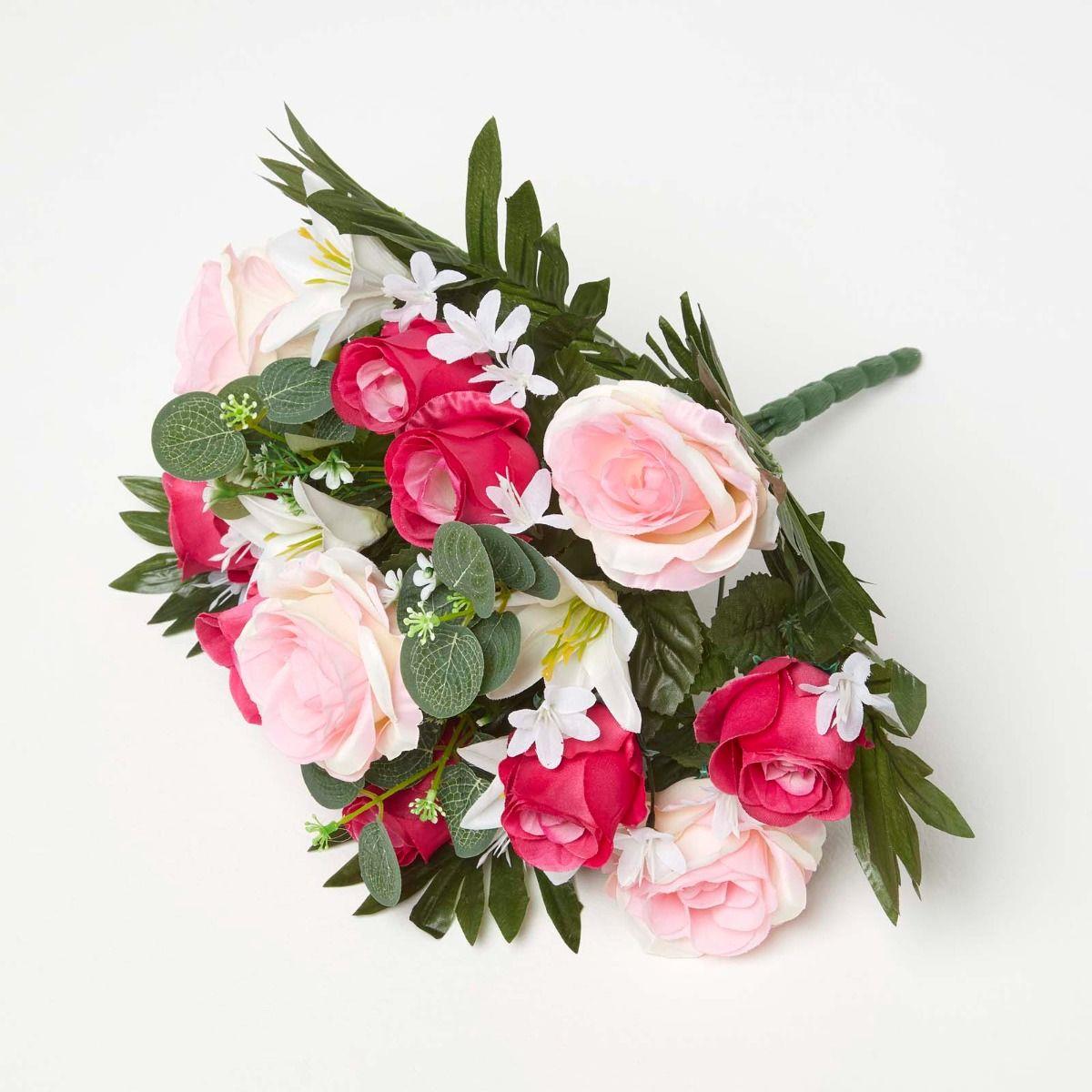Artificial Fake Flowers Bouquet Arrangement Home Wedding Party Garden-Decor - Picture 20 of 38