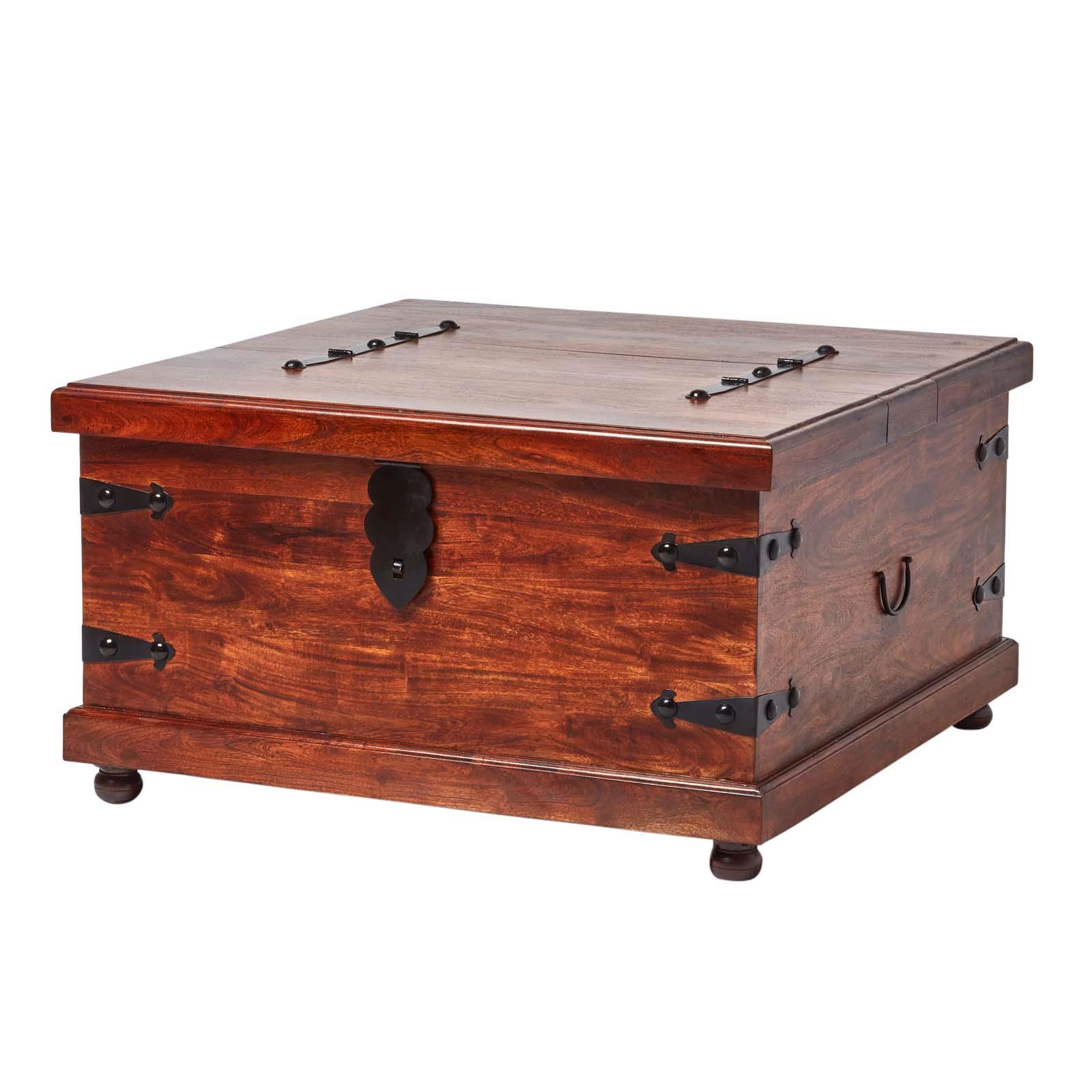 Takhat Solid Wood Furniture Ottoman Storage Blanket Box Coffee Table Dark Shade 5055967435032 Ebay