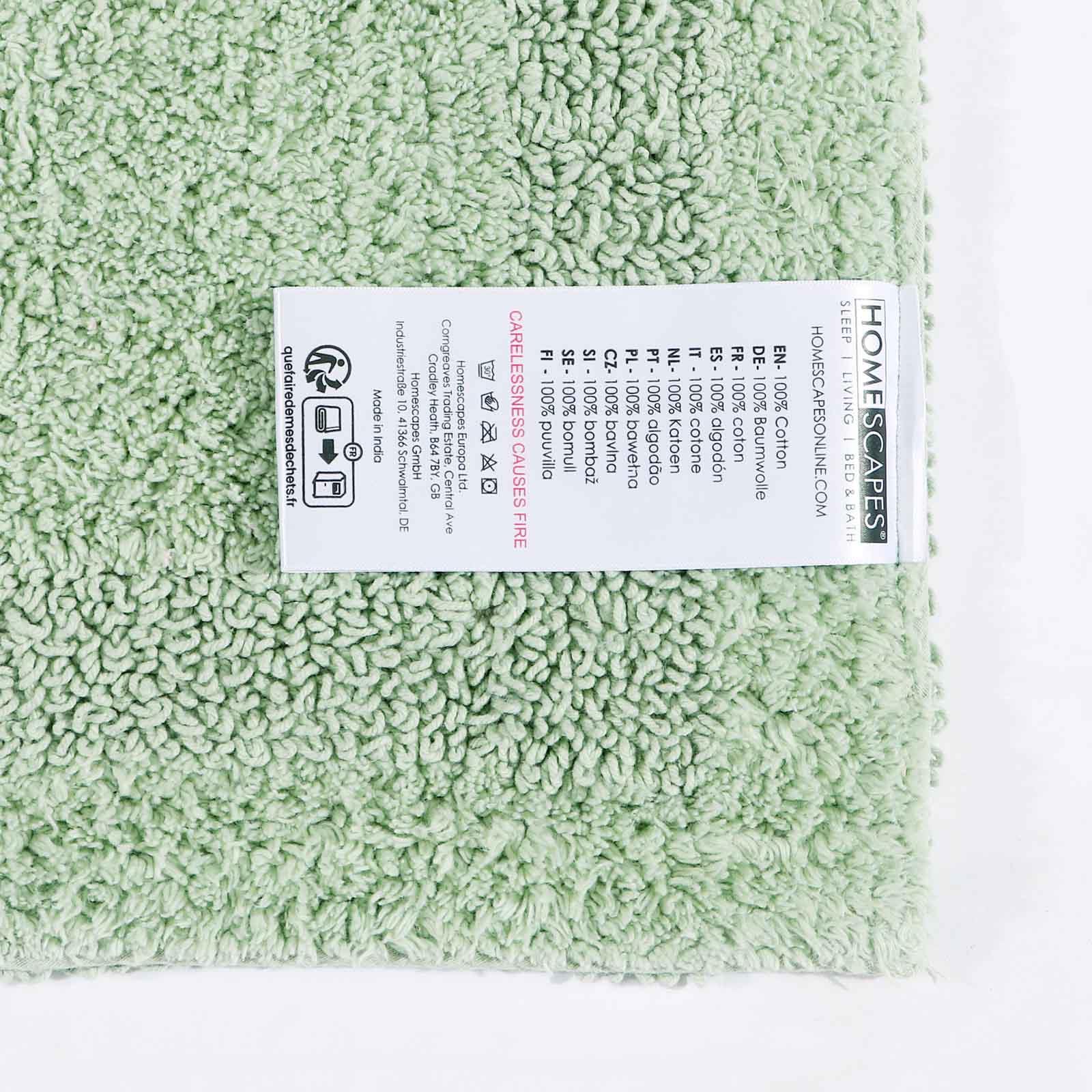 100% Cotton Luxury Reversible Extra Large Bath Mat 70x120cm Thick, Soft Non-Slip - Picture 83 of 90