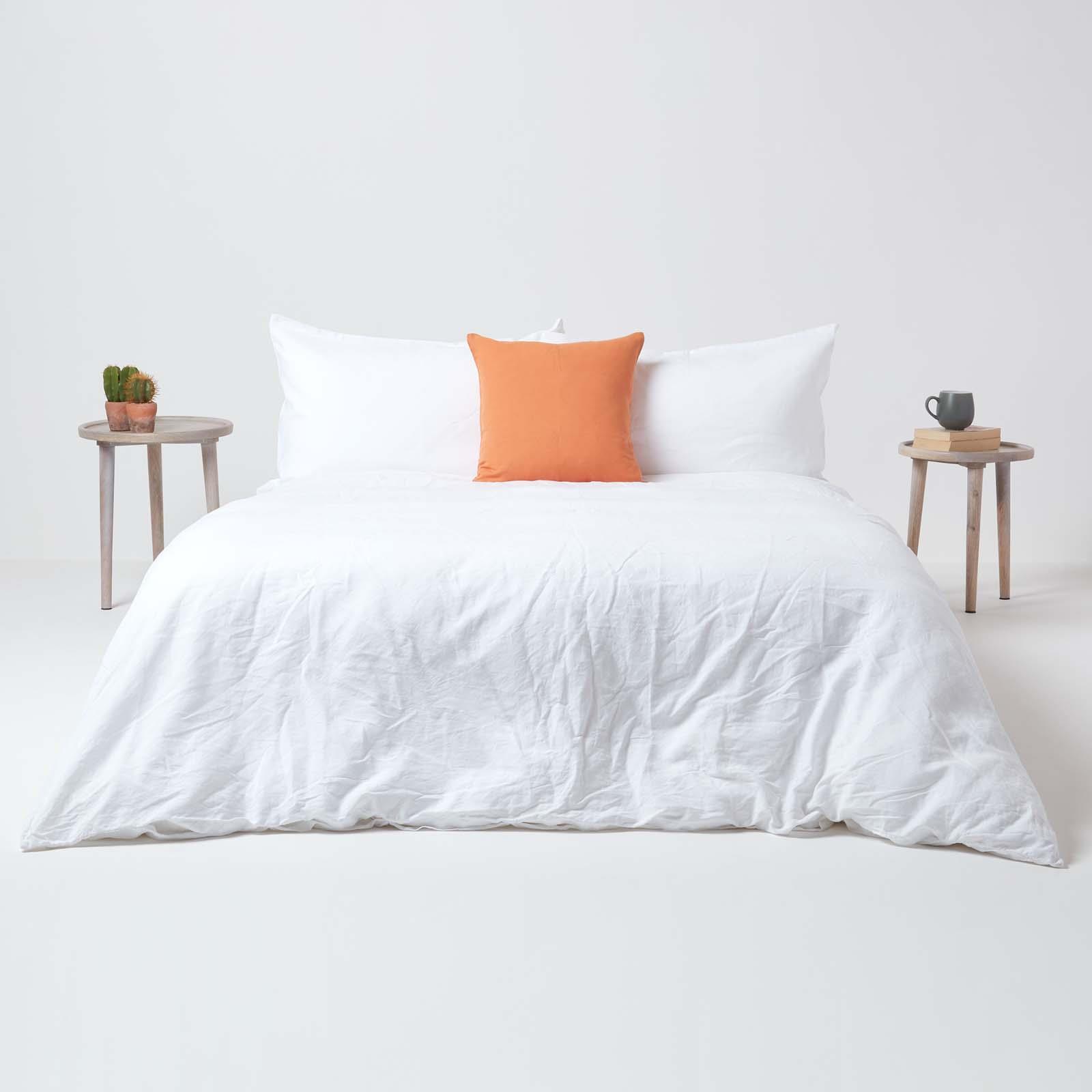 Luxury Cotton Linen Plain Soft Continental European Pillowcase - Picture 6 of 27