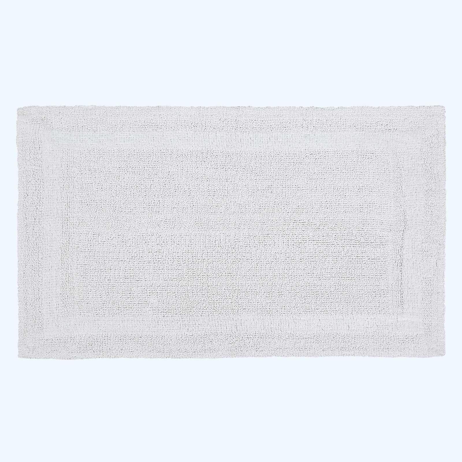 100% Cotton Luxury Reversible Bath Mat 50x80cm Thick, Soft Non-Slip Bathroom Rug - Picture 87 of 91