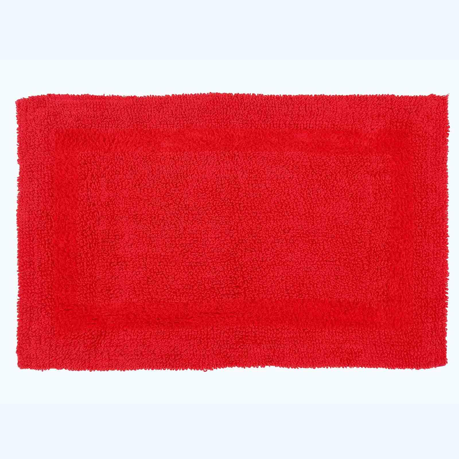 100% Cotton Luxury Reversible Bath Mat 50x80cm Thick, Soft Non-Slip Bathroom Rug - Picture 77 of 91