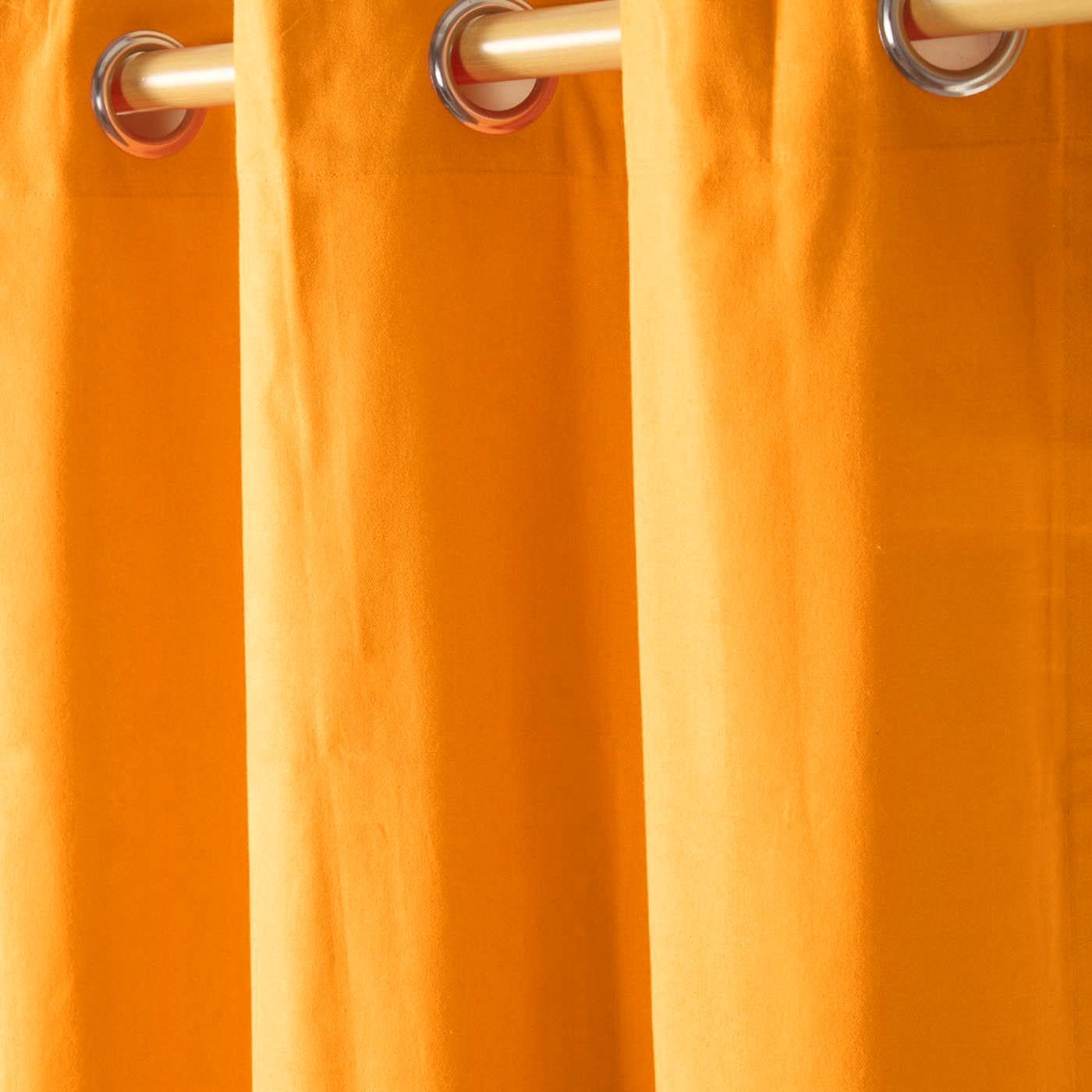 Plain Dyed Heavy Cotton Curtain Eyelet Ready Made Ring Top White, Blue, Grey - Picture 64 of 83