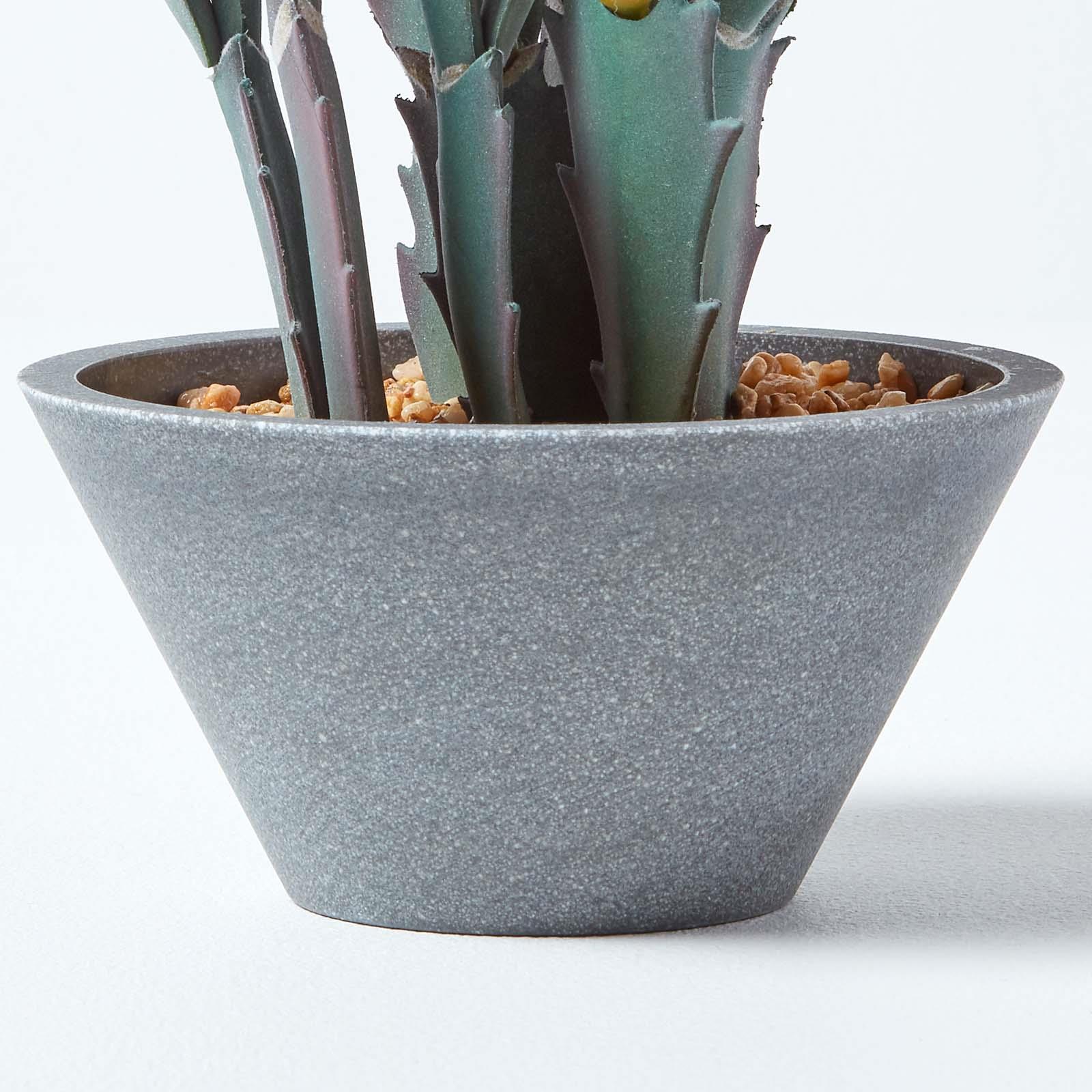 Artificial Succulent Plant Cactus/Cacti in Decorative Pot For Home/Office Décor - Picture 134 of 200