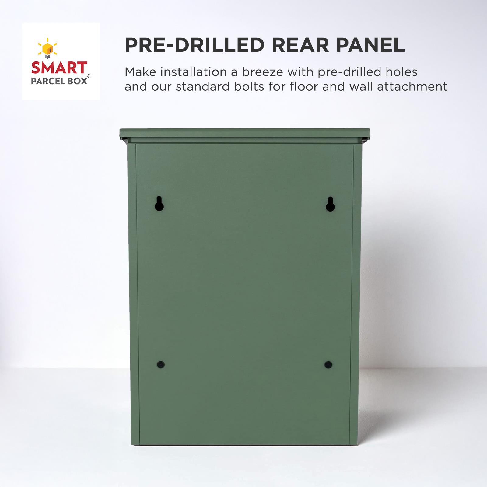 Medium Parcel Delivery Drop Box Lockable Home Storage Letter Post Box - Picture 45 of 64