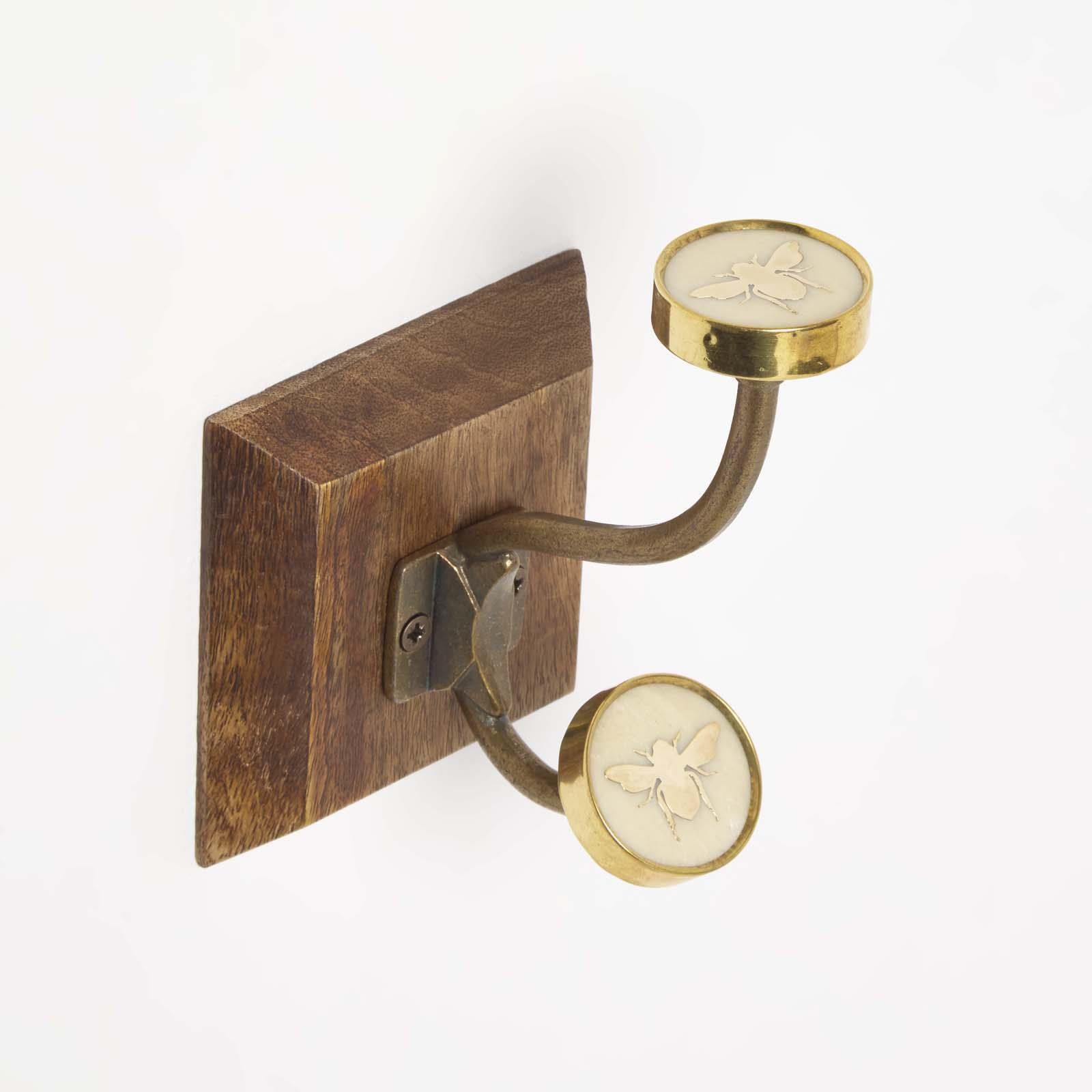 Wall Mounted Vintage style Decorative Coat Rack Hook Hangers with 2 and 4 Hooks - Picture 31 of 32