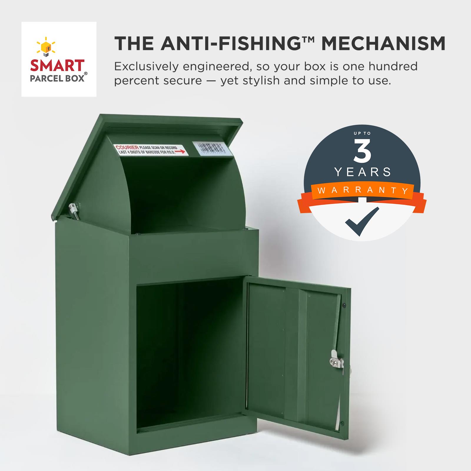 Medium Parcel Delivery Drop Box Lockable Home Storage Letter Post Box - Picture 40 of 64