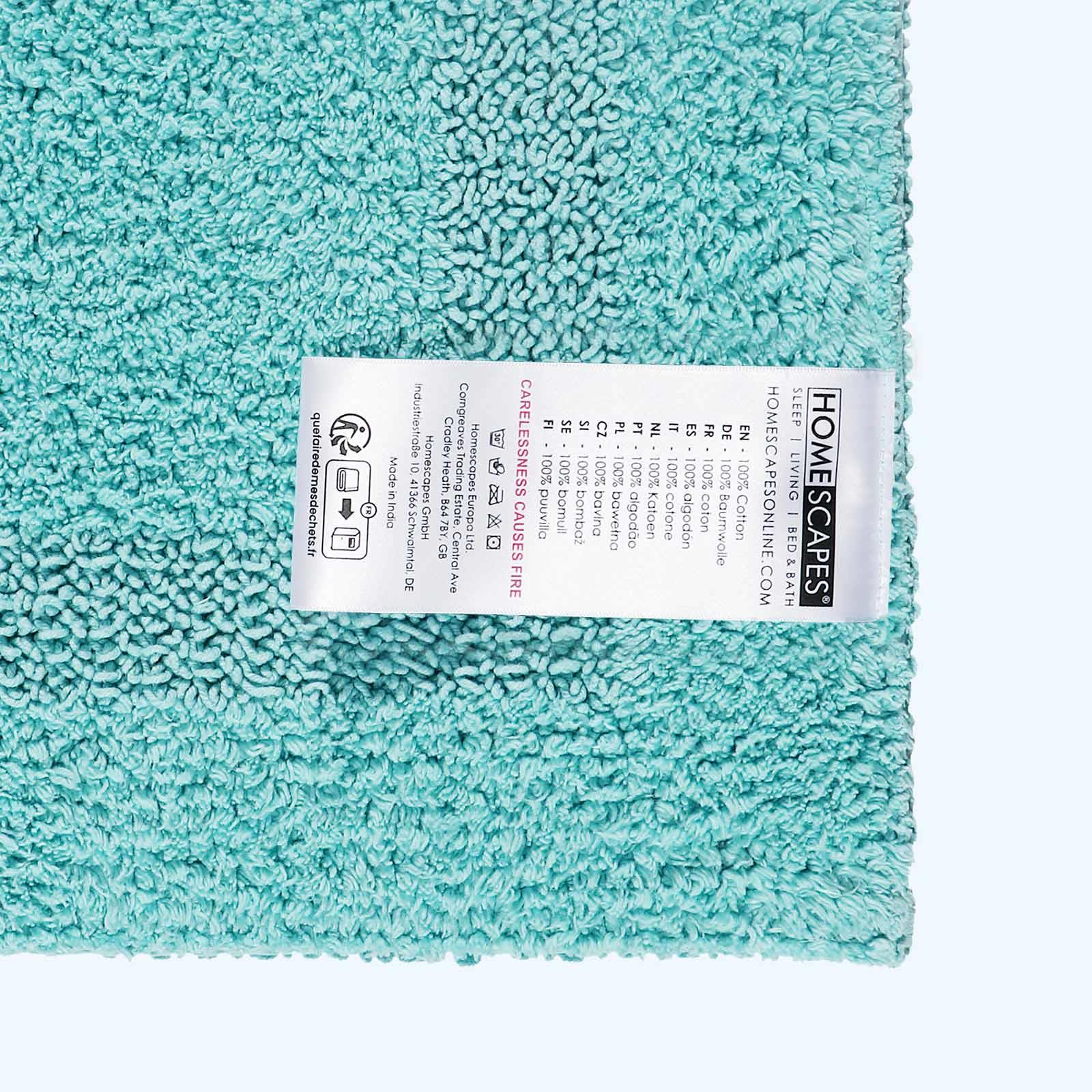 100% Cotton Luxury Reversible Extra Large Bath Mat 70x120cm Thick, Soft Non-Slip - Picture 4 of 90