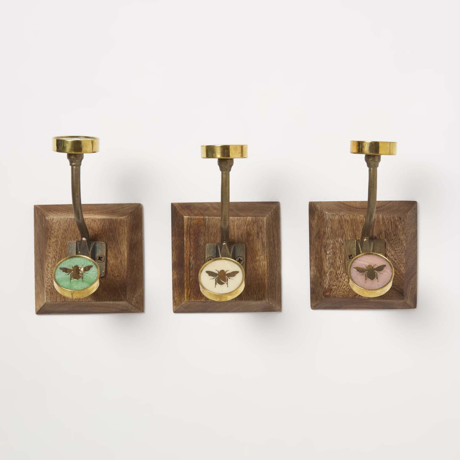 Wall Mounted Vintage style Decorative Coat Rack Hook Hangers with 2 and 4 Hooks - Picture 27 of 32