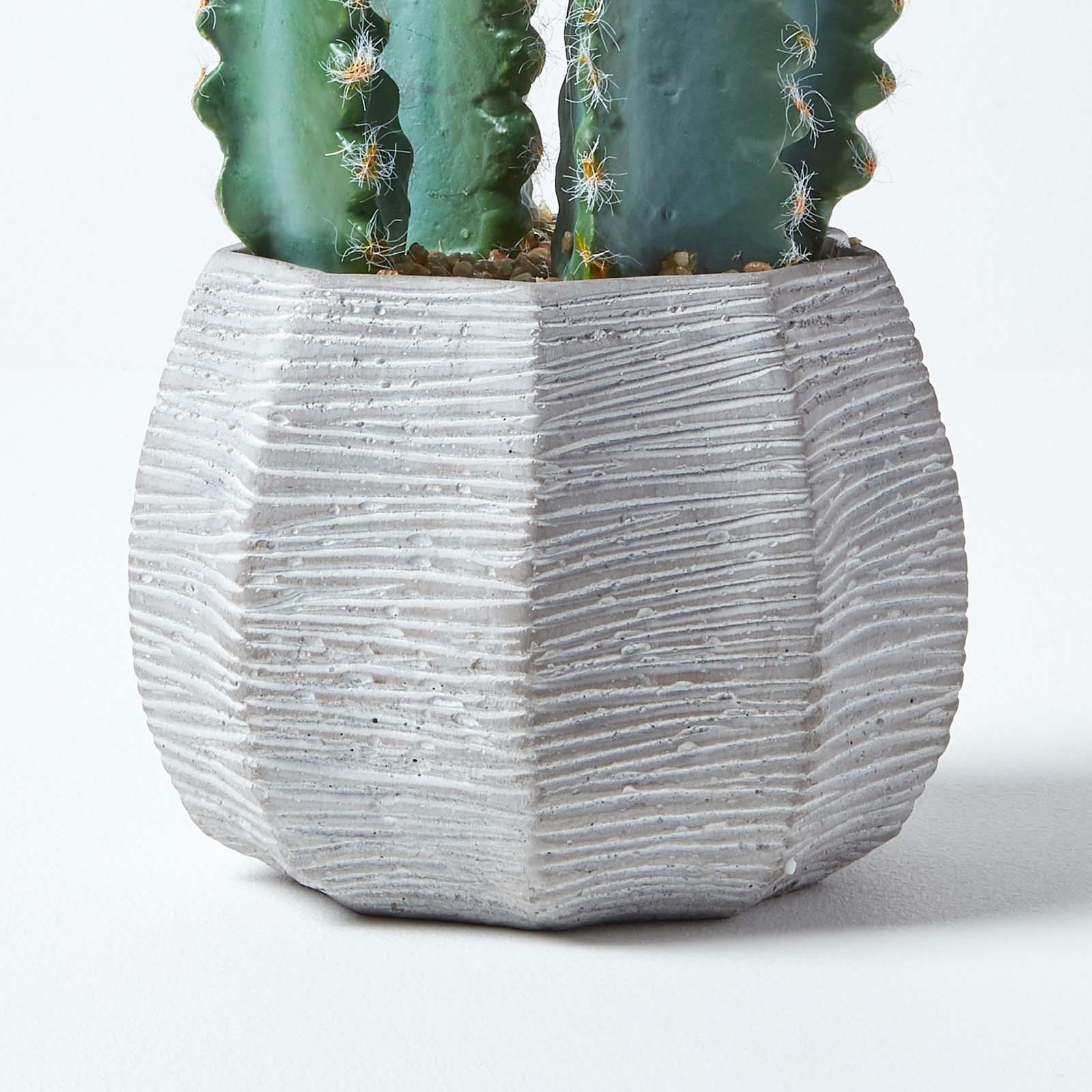 Artificial Succulent Plant Cactus/Cacti in Decorative Pot For Home/Office Décor - Picture 121 of 200