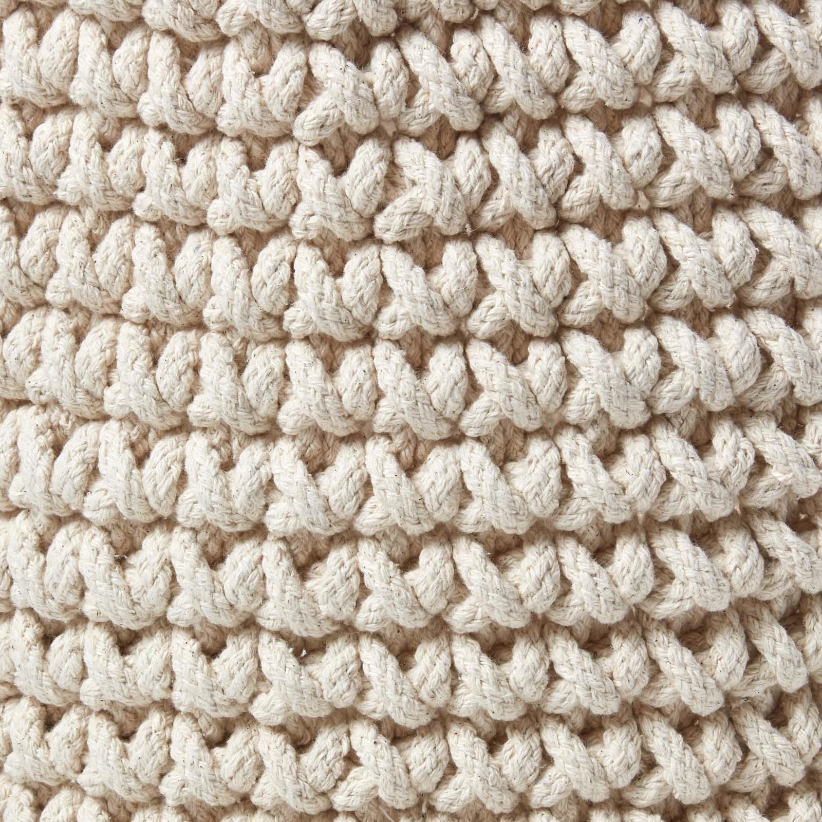 100% Cotton Round Knitted Storage Basket Books & Cloths Storage Handmade Basket - Picture 77 of 135