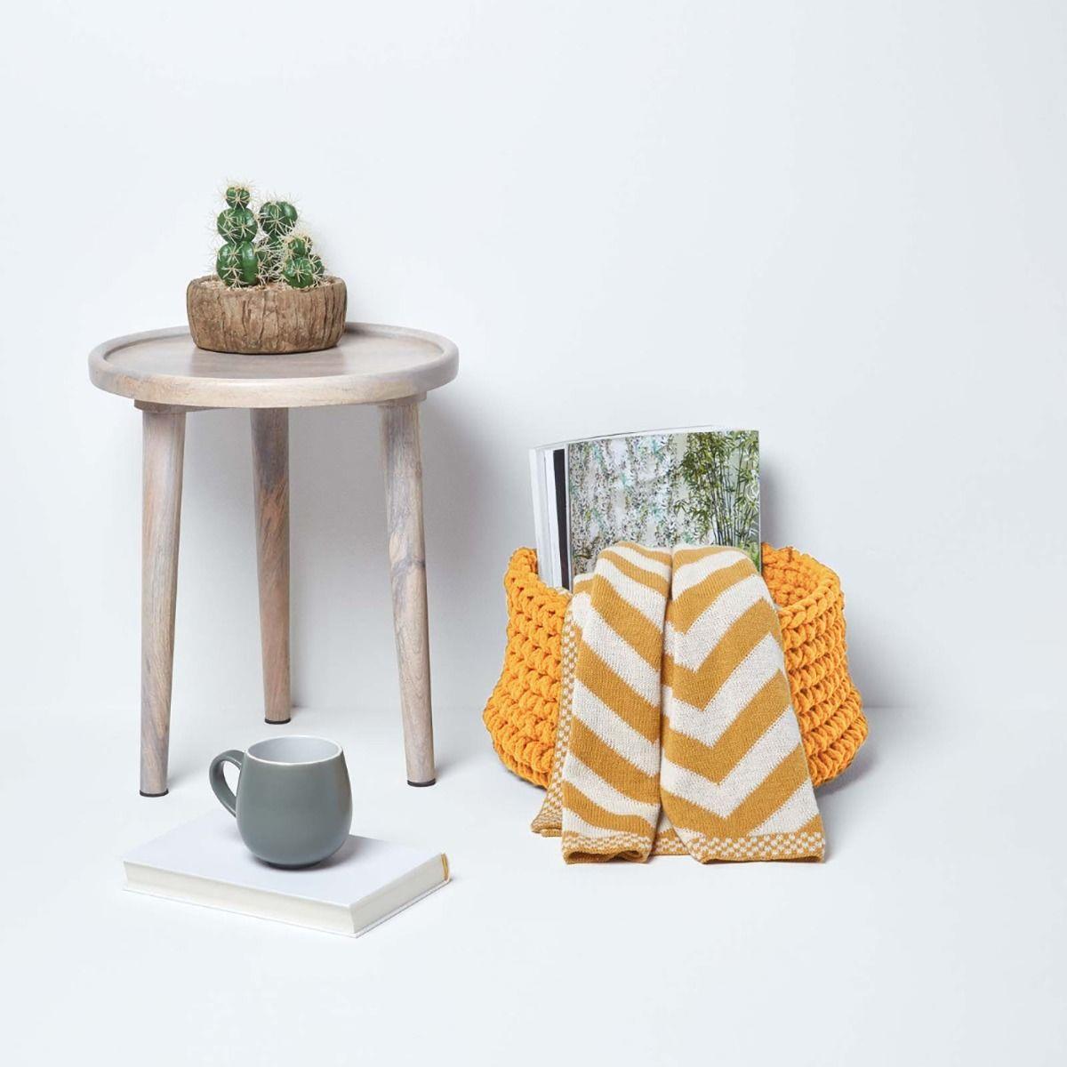 100% Cotton Round Knitted Storage Basket Books & Cloths Storage Handmade Basket - Picture 71 of 135