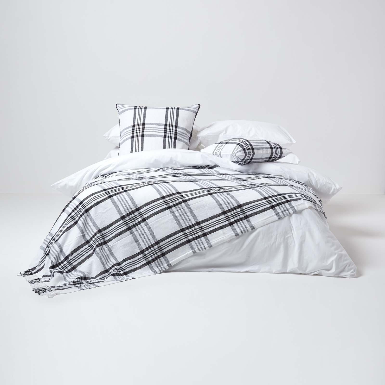 Tartan Check 100% Cotton and Polyester Sofa or Settee Cushion Covers Washable - Picture 49 of 50