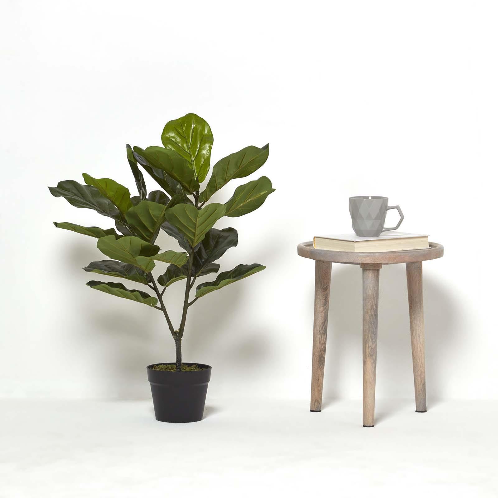 Realistic Artificial Palm Tree Ficus Plant Tropical Potted Plants Indoor Outdoor - Picture 43 of 67