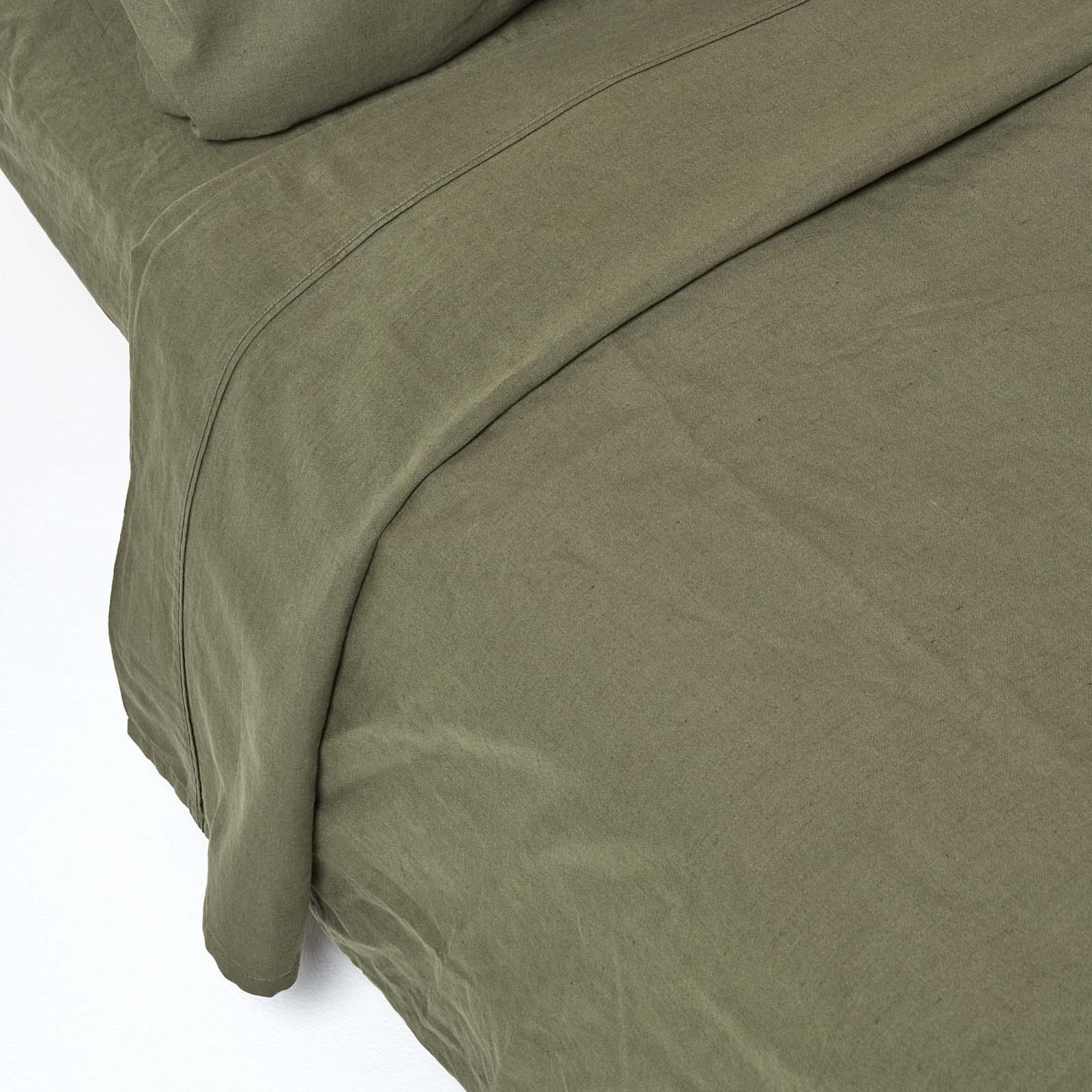 Luxury Soft Linen Plain Flat Sheet Single, Double, King, Super King - Picture 12 of 31