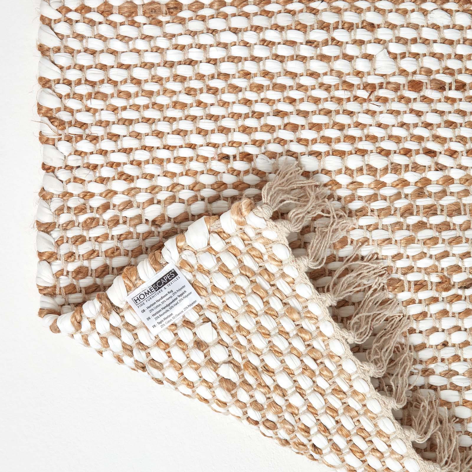 Handwoven Geometric & Checked Pattern Contemorary Style Cotton Hallway Runner - Picture 11 of 36