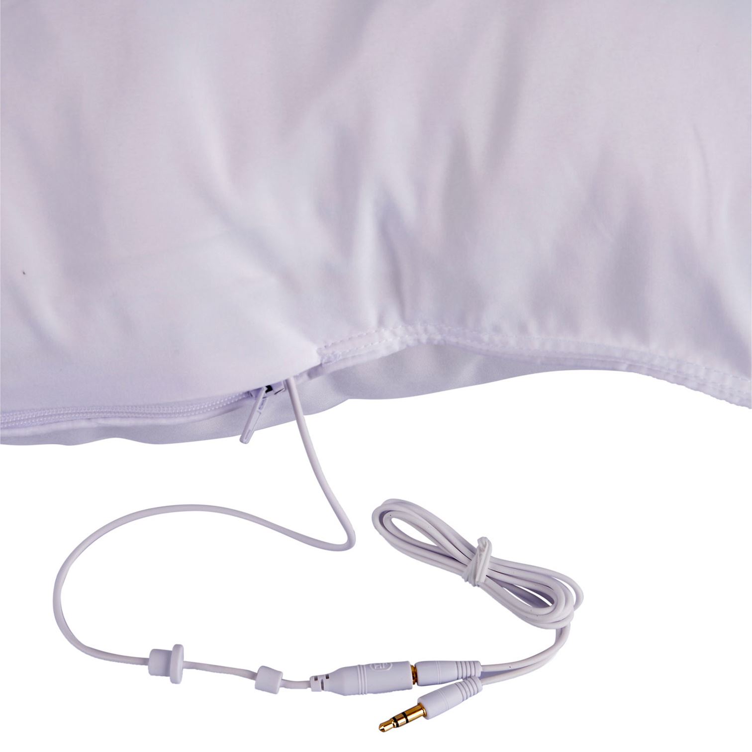 100% Super Microfibre Music Pillow Soft or Firm Hotel Quality Washable Pillow - Picture 3 of 7