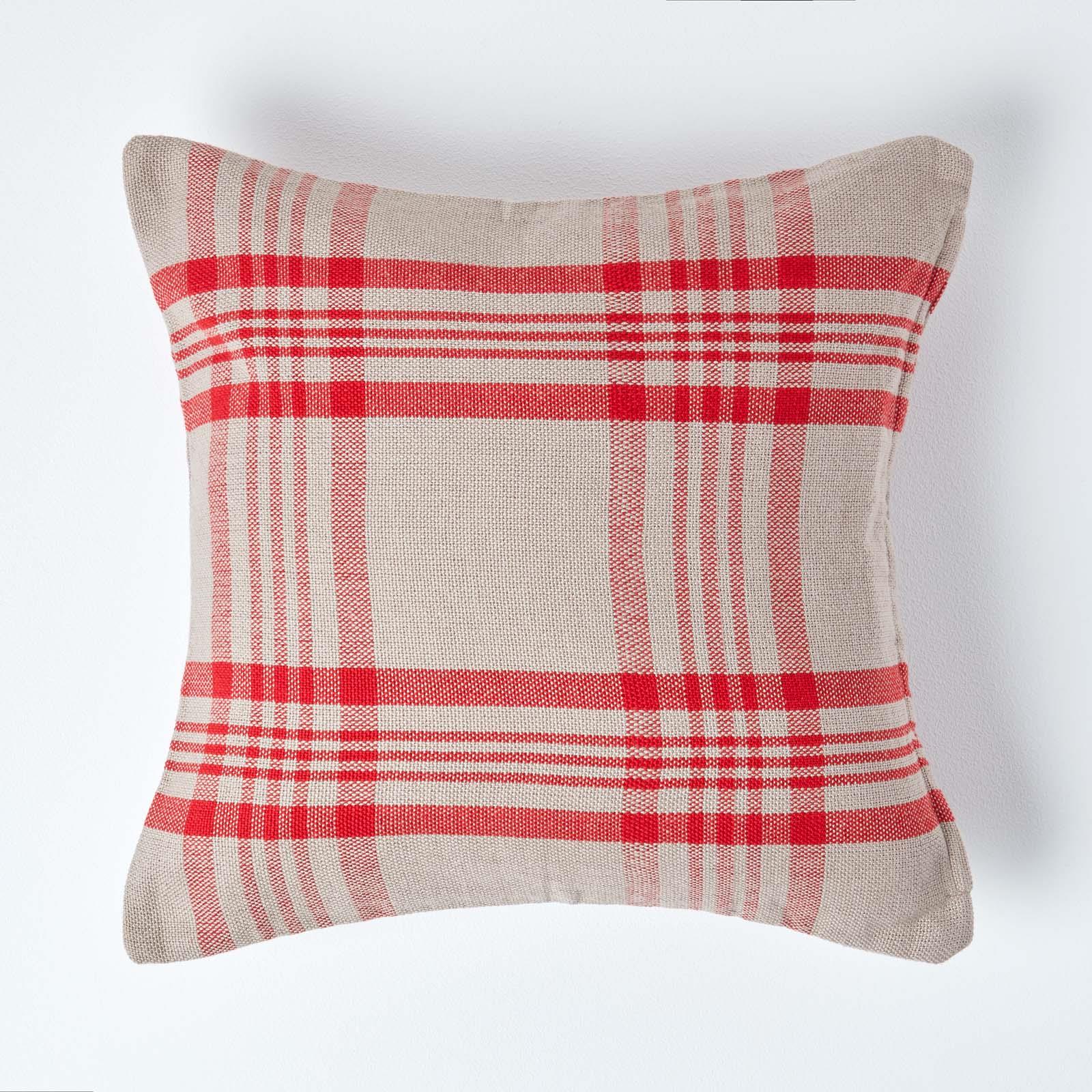 Tartan Check 100% Cotton and Polyester Sofa or Settee Cushion Covers Washable - Picture 15 of 50