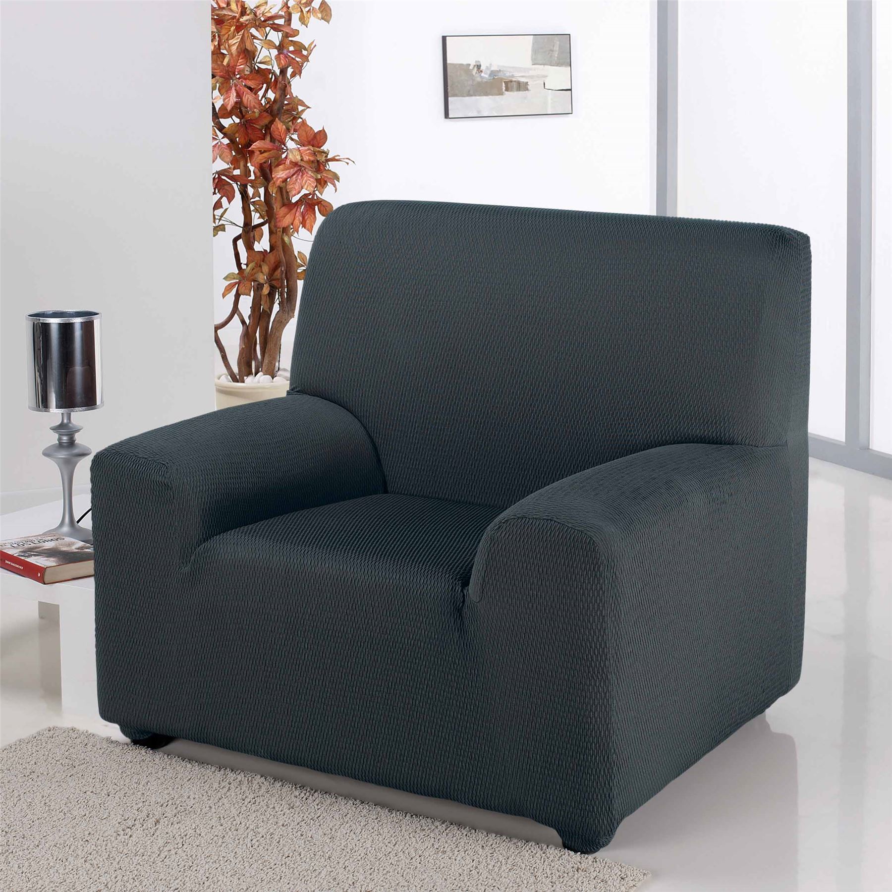 1/2/3 Seater Sofa Couch Slipcover Settee Elastic Stretch Fit Armchair Protector - Picture 6 of 31