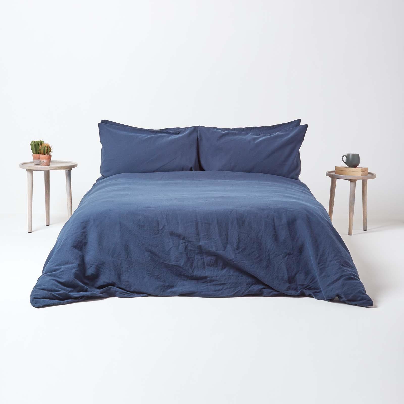 Luxury Soft Linen Plain Oxford/ Housewife Pillowcase Standard & King
