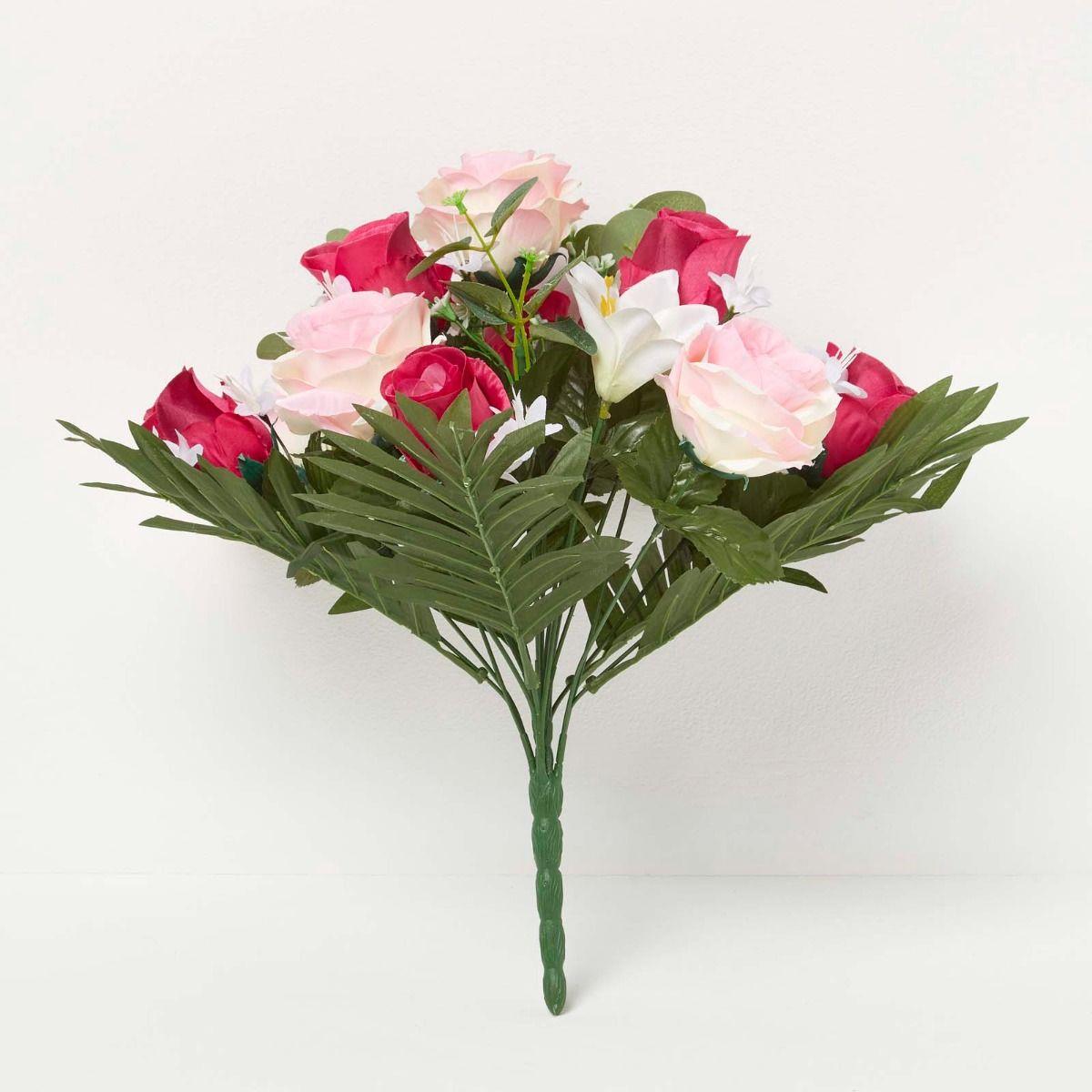 Artificial Fake Flowers Bouquet Arrangement Home Wedding Party Garden-Decor - Picture 21 of 38