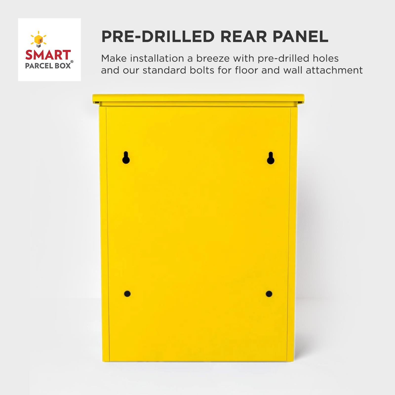 Medium Parcel Delivery Drop Box Lockable Home Storage Letter Post Box - Picture 63 of 64
