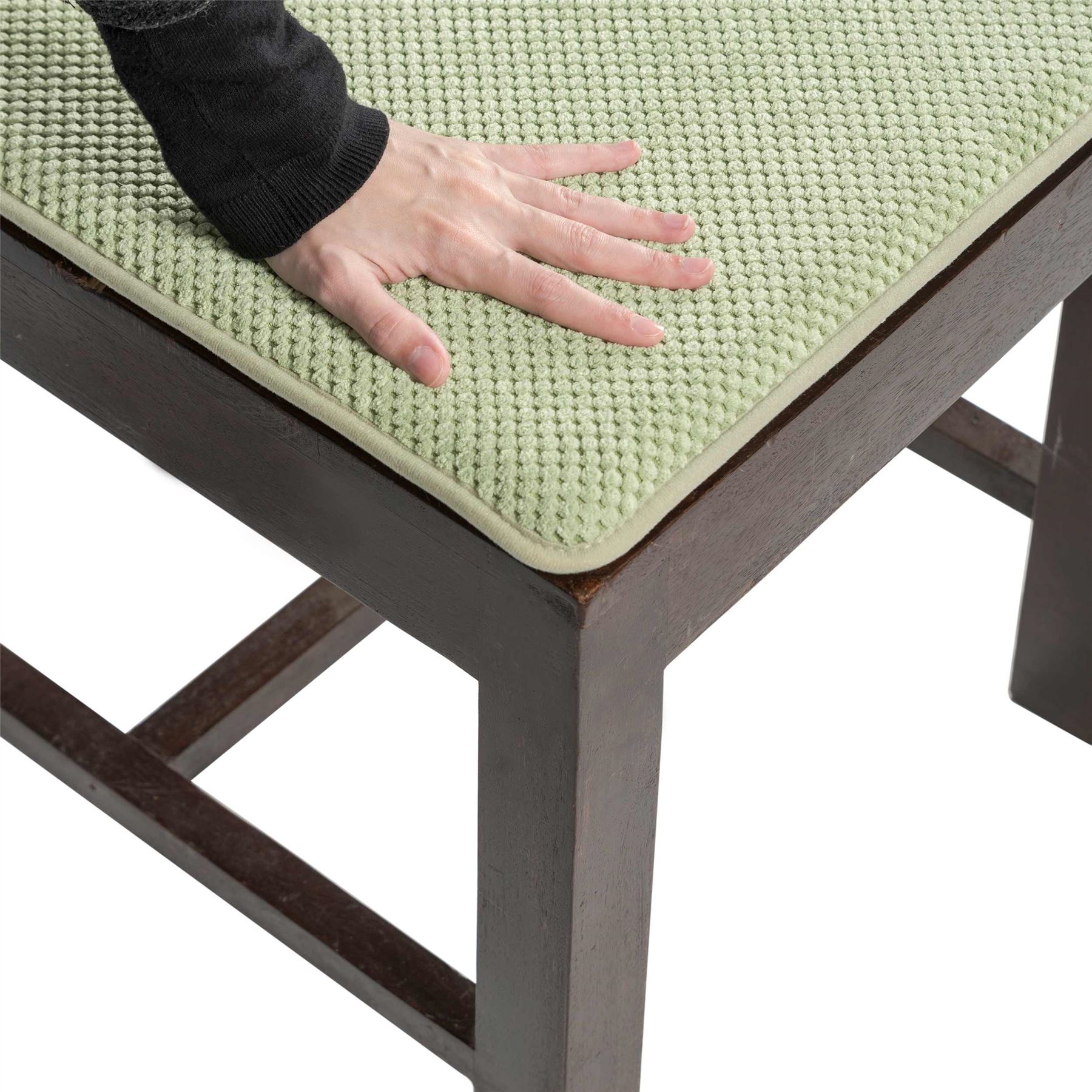 Memory Foam Seat Pads Square Dining Chair Booster Riser Floor Cushion