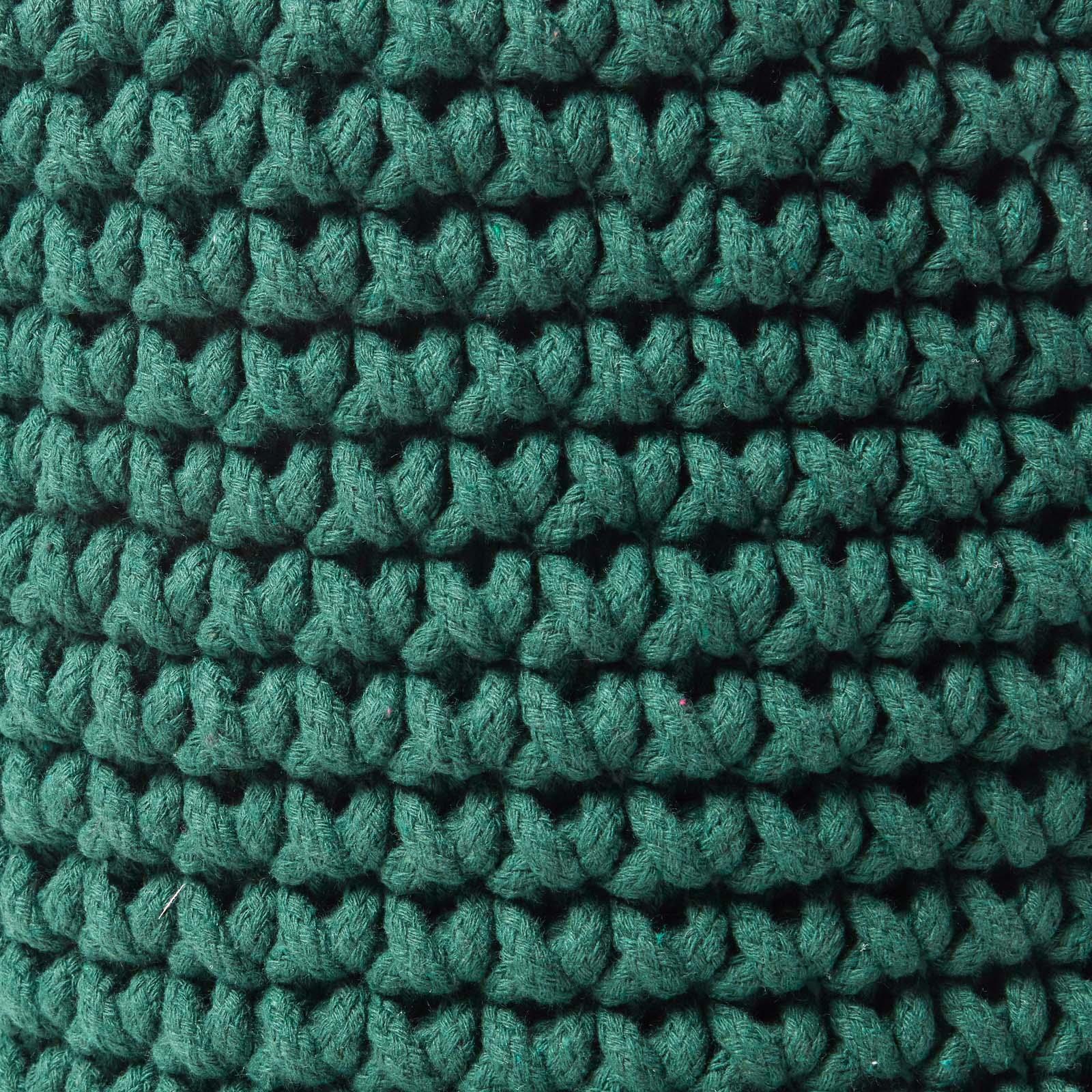 100% Cotton Round Knitted Storage Basket Books & Cloths Storage Handmade Basket - Picture 44 of 135