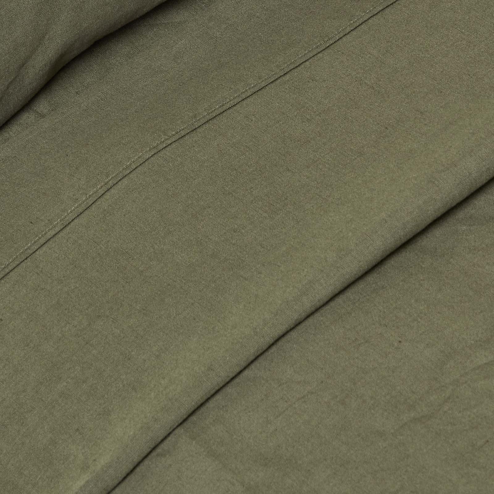 Luxury Soft Linen Plain Flat Sheet Single, Double, King, Super King - Picture 15 of 31