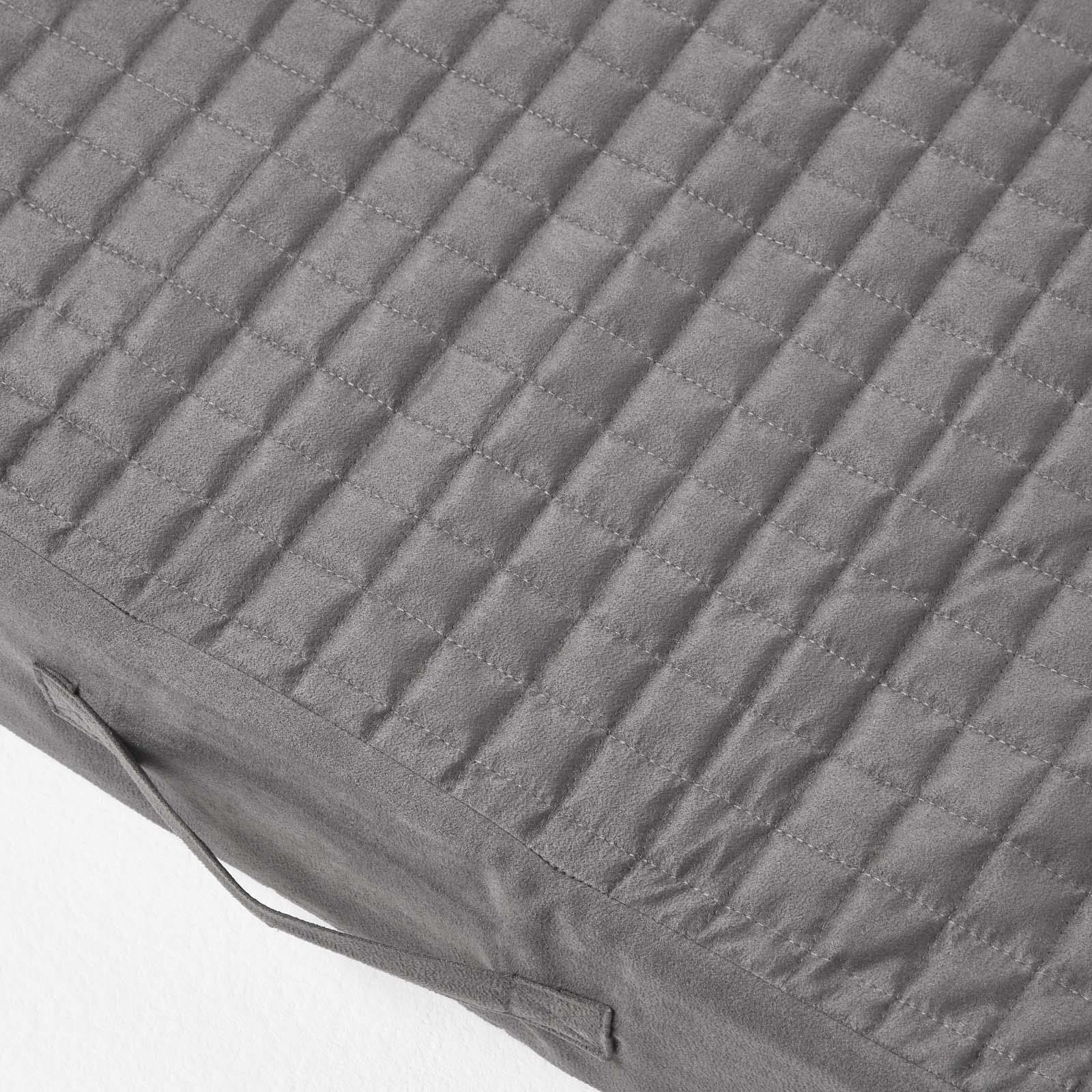 Quilted Armchair Booster Cushion with Removable Cover Firm Orthopaedic Foam - Picture 35 of 43