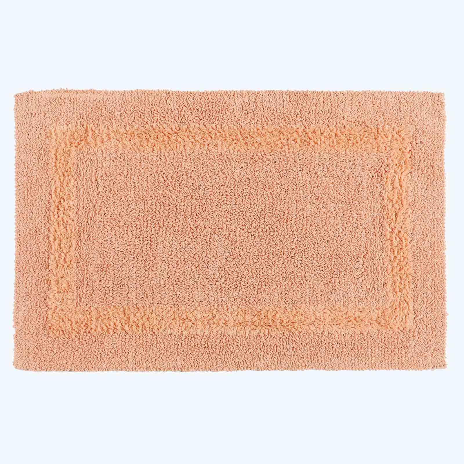 100% Cotton Luxury Reversible Bath Mat 50x80cm Thick, Soft Non-Slip Bathroom Rug - Picture 62 of 91