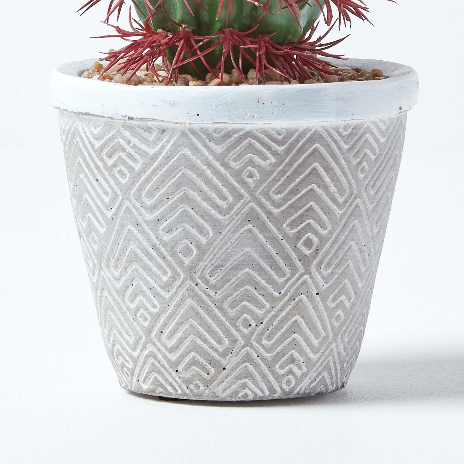Artificial Succulent Plant Cactus/Cacti in Decorative Pot For Home/Office Décor - Picture 48 of 200
