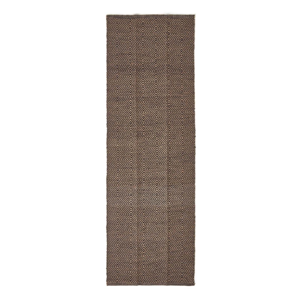 Geometric Jute Rug, Multicolour Striped, Black, Red, Blue - Picture 5 of 22