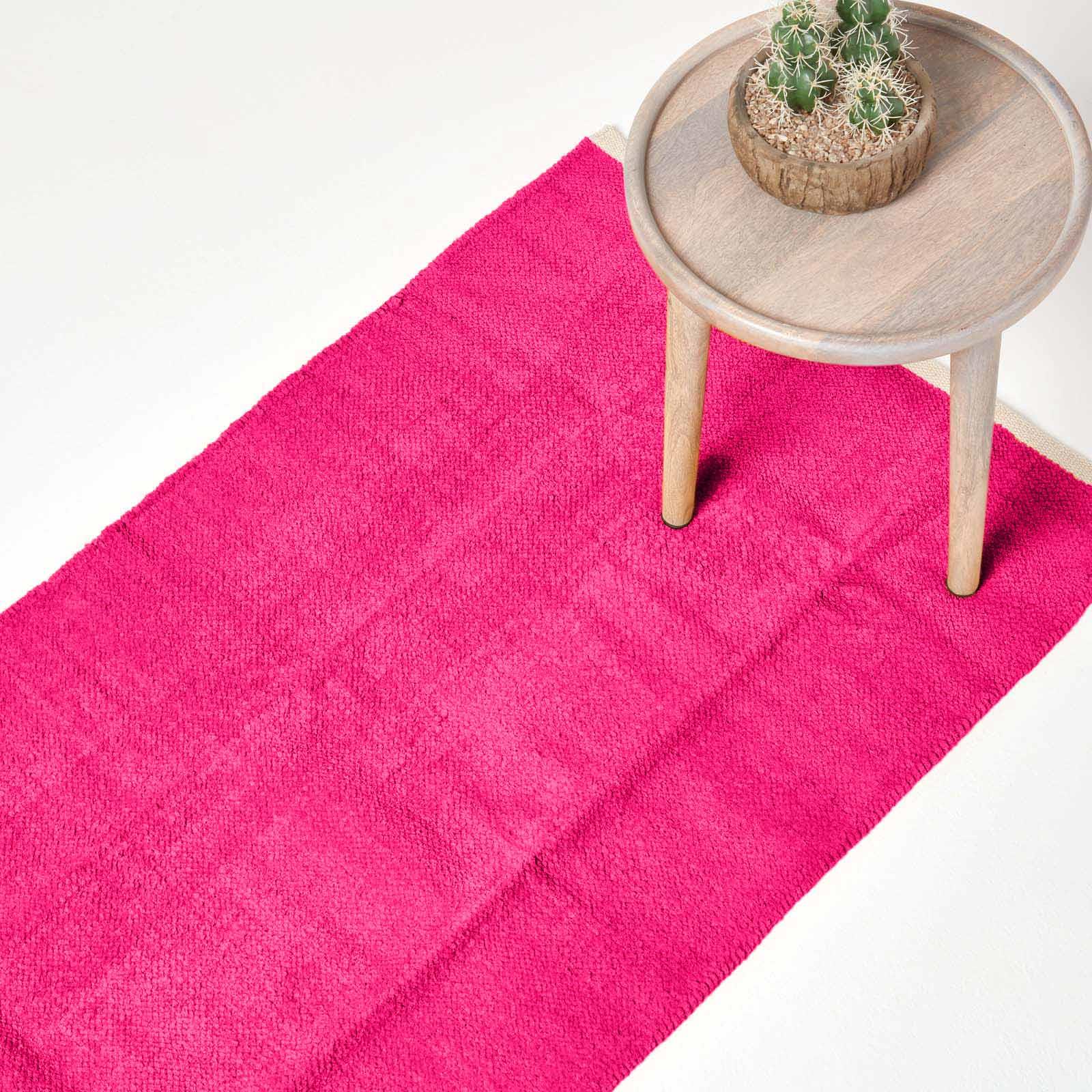 Small Large Extra Long Soft Cotton Shower Bathroom Mats Set Washable