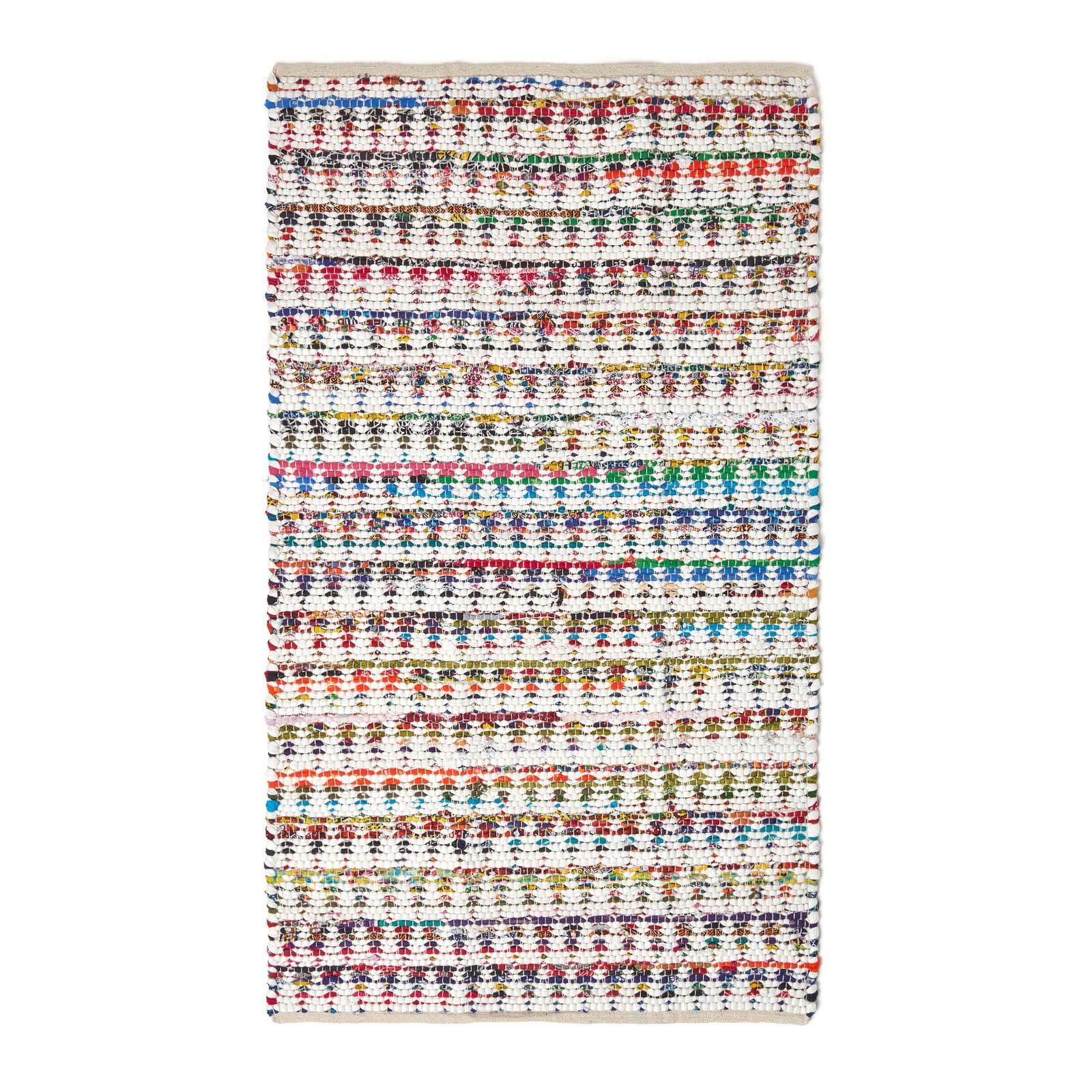 100% Cotton Handmade Multi Colour Chindi Rug Area Rag Rugs Mat Runner - Picture 18 of 21