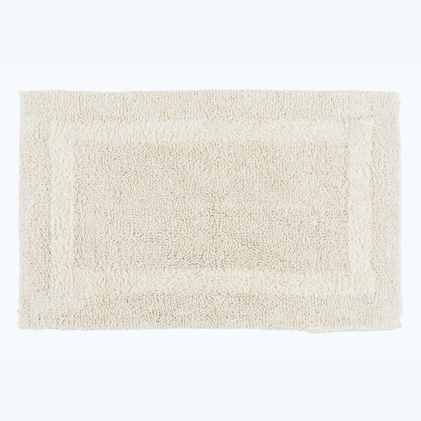 100% Cotton Luxury Reversible Bath Mat 50x80cm Thick, Soft Non-Slip Bathroom Rug - Picture 32 of 91