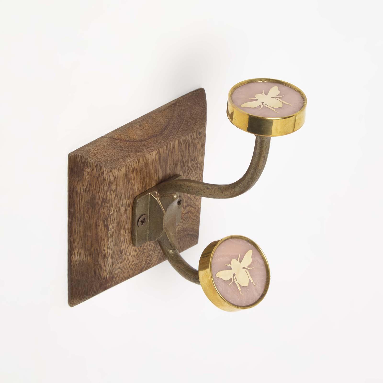 Wall Mounted Vintage style Decorative Coat Rack Hook Hangers with 2 and 4 Hooks - Picture 30 of 32