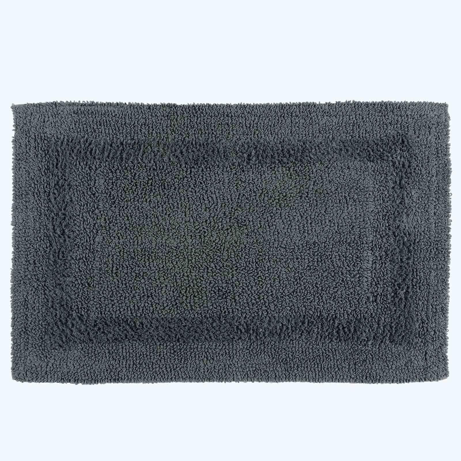 100% Cotton Luxury Reversible Bath Mat 50x80cm Thick, Soft Non-Slip Bathroom Rug - Picture 37 of 91