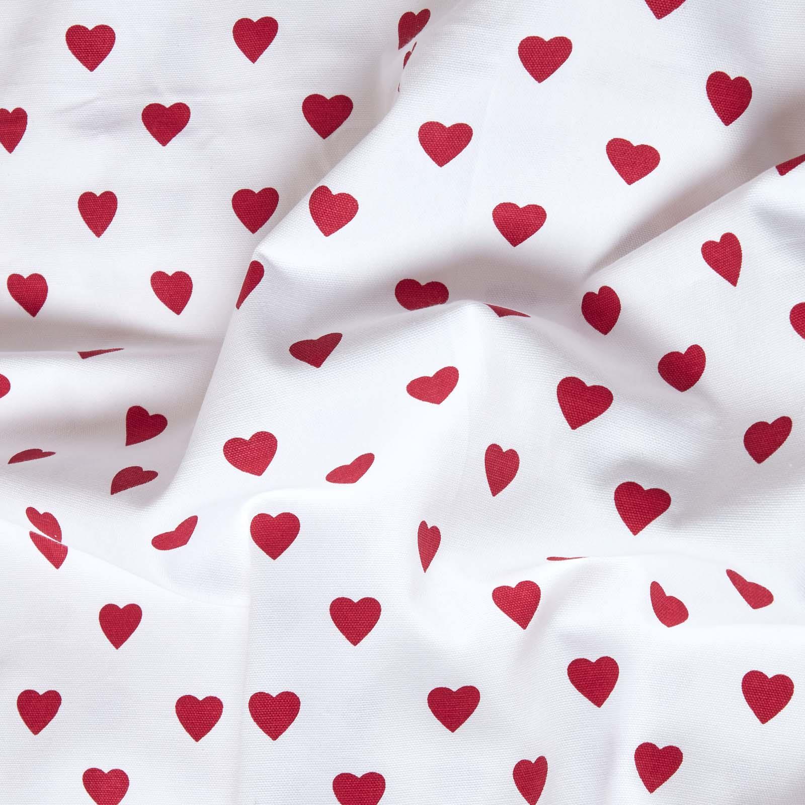 Cotton Pink Heart Decorative Sofa Throw, Red Polka Dots, Blue Stars and Stripes - Picture 12 of 55