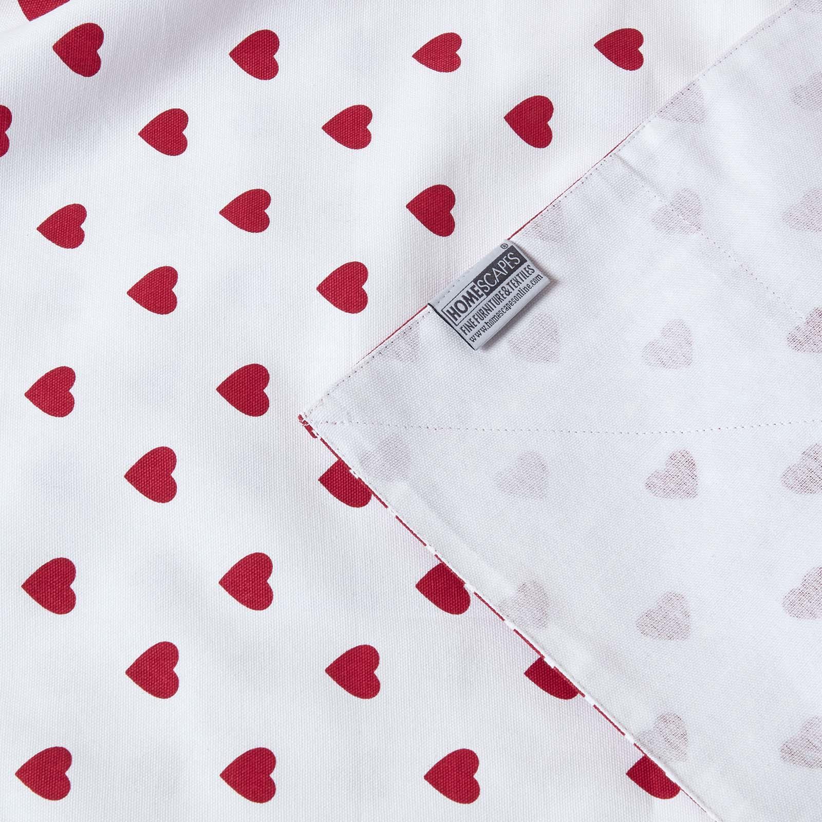 Cotton Pink Heart Decorative Sofa Throw, Red Polka Dots, Blue Stars and Stripes - Picture 15 of 55
